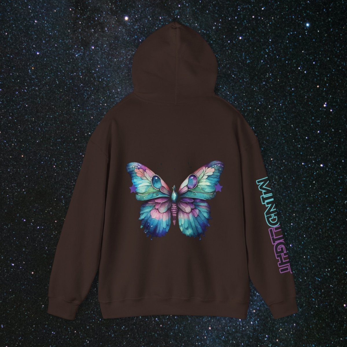 Fragile Yet Beautiful Women's Pullover Hoodie - MindLight Apparel - Fragile Yet Beautiful Women's Pullover Hoodie - Dark Chocolate - S -