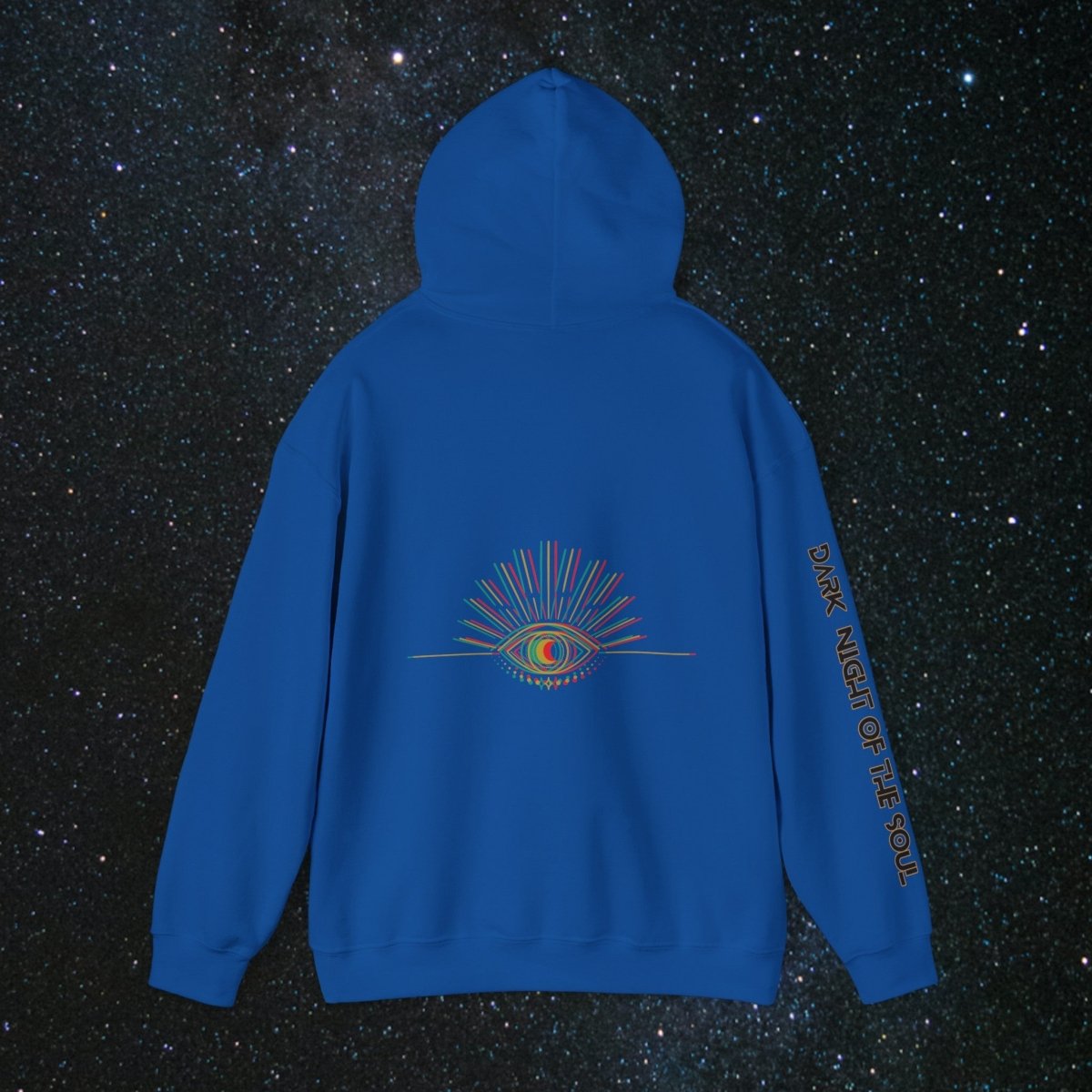 Glitch Soulgleam - Unisex Pullover Hoodie - MindLight Apparel - Glitch Soulgleam - Unisex Pullover Hoodie - Dark Chocolate - S -
