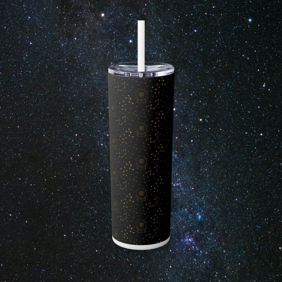 Golden Child Glossy Tumbler - MindLight Apparel - Golden Child Glossy Tumbler - Matte - Black -