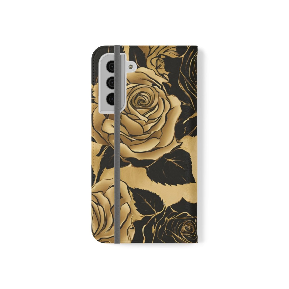Golden Rose Flip Case - MindLight Apparel - Golden Rose Flip Case - Samsung Galaxy S21 Ultra - -