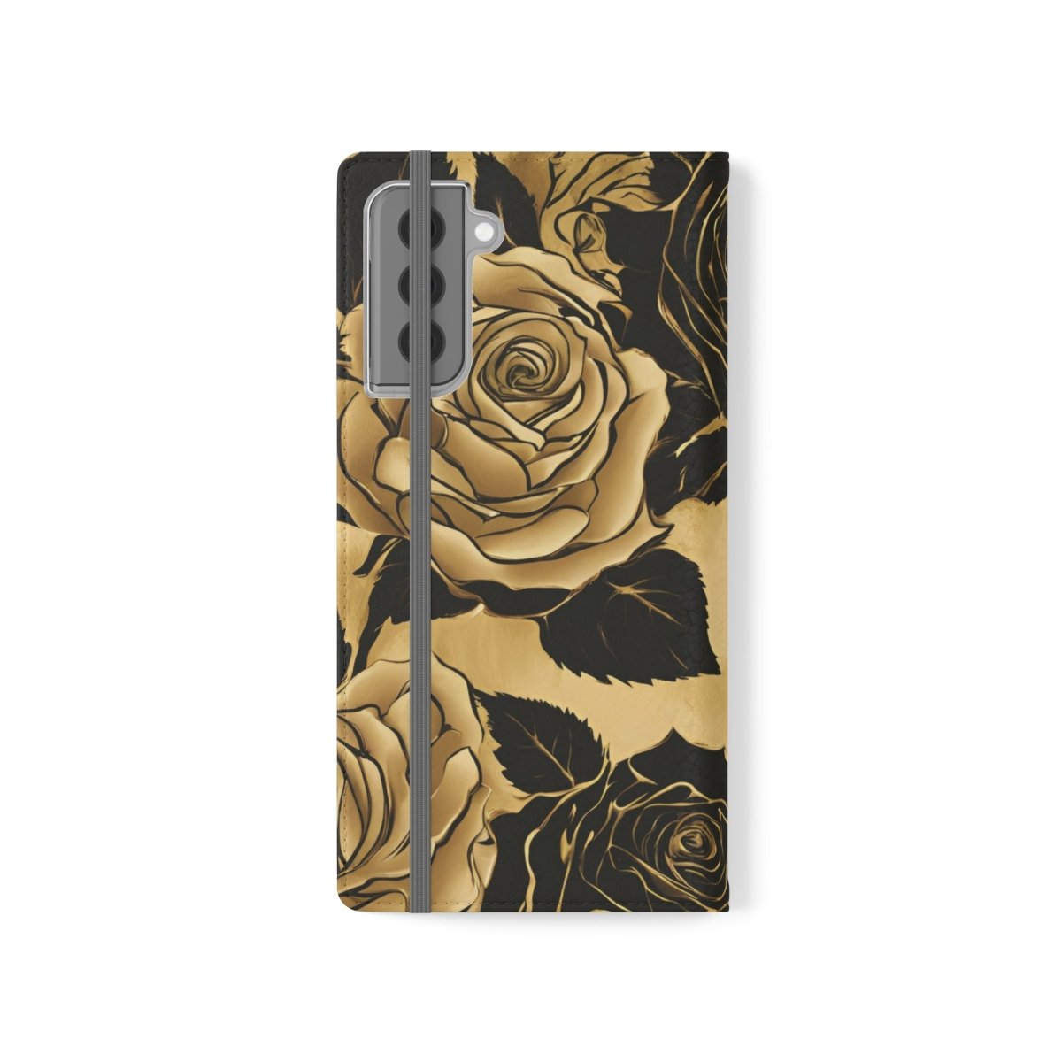 Golden Rose Flip Case - MindLight Apparel - Golden Rose Flip Case - Samsung Galaxy S21 Ultra - -