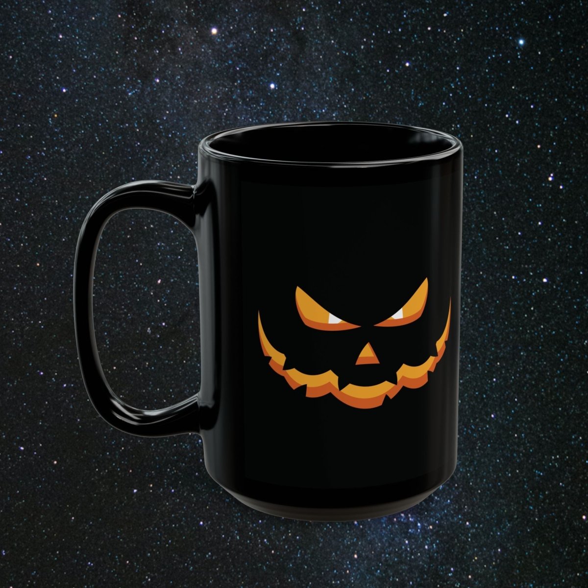 Happy Halloween Black Mug - MindLight Apparel - Happy Halloween Black Mug - 15oz -