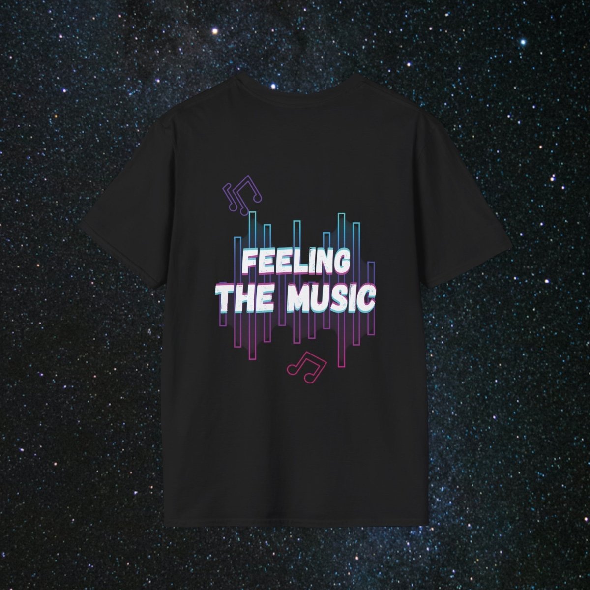 Harmonic Mystique Unisex Softstyle T-Shirt - MindLight Apparel - Harmonic Mystique Unisex Softstyle T-Shirt - Dark Heather Grey - XS -