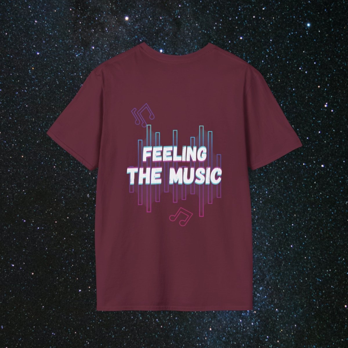 Harmonic Mystique Unisex Softstyle T-Shirt - MindLight Apparel - Harmonic Mystique Unisex Softstyle T-Shirt - Dark Heather Grey - XS -