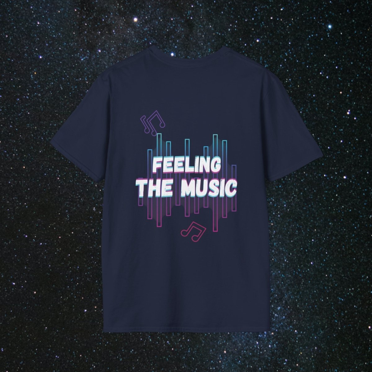Harmonic Mystique Unisex Softstyle T-Shirt - MindLight Apparel - Harmonic Mystique Unisex Softstyle T-Shirt - Dark Heather Grey - XS -