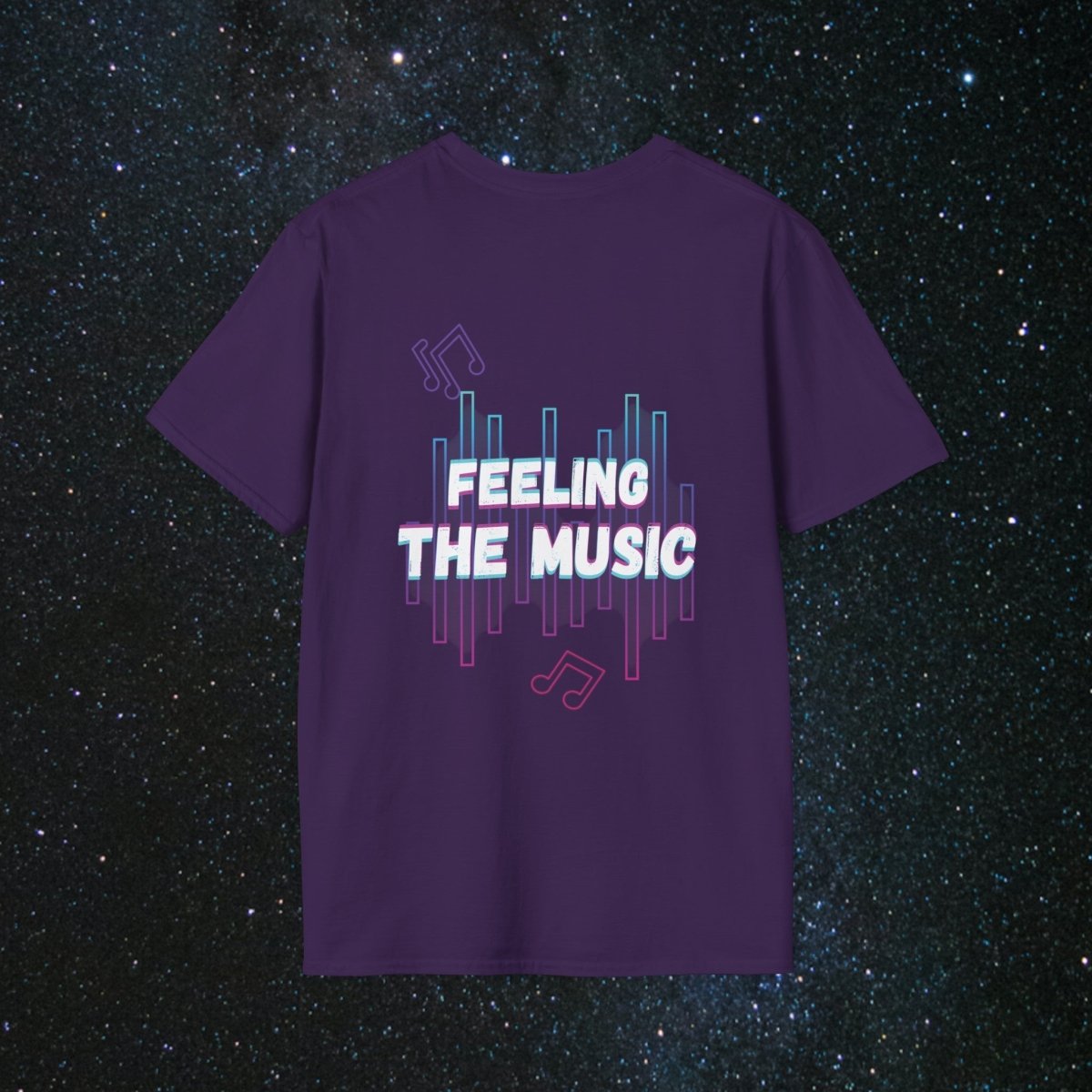 Harmonic Mystique Unisex Softstyle T-Shirt - MindLight Apparel - Harmonic Mystique Unisex Softstyle T-Shirt - Dark Heather Grey - XS -