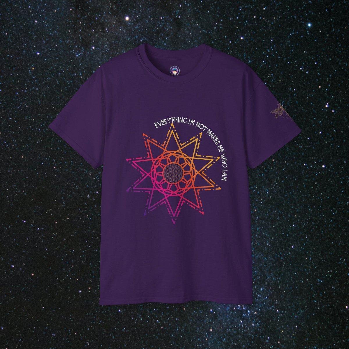 "I AM" Loose Fit Women's Tee - MindLight Apparel - "I AM" Loose Fit Women's Tee - Purple - S -