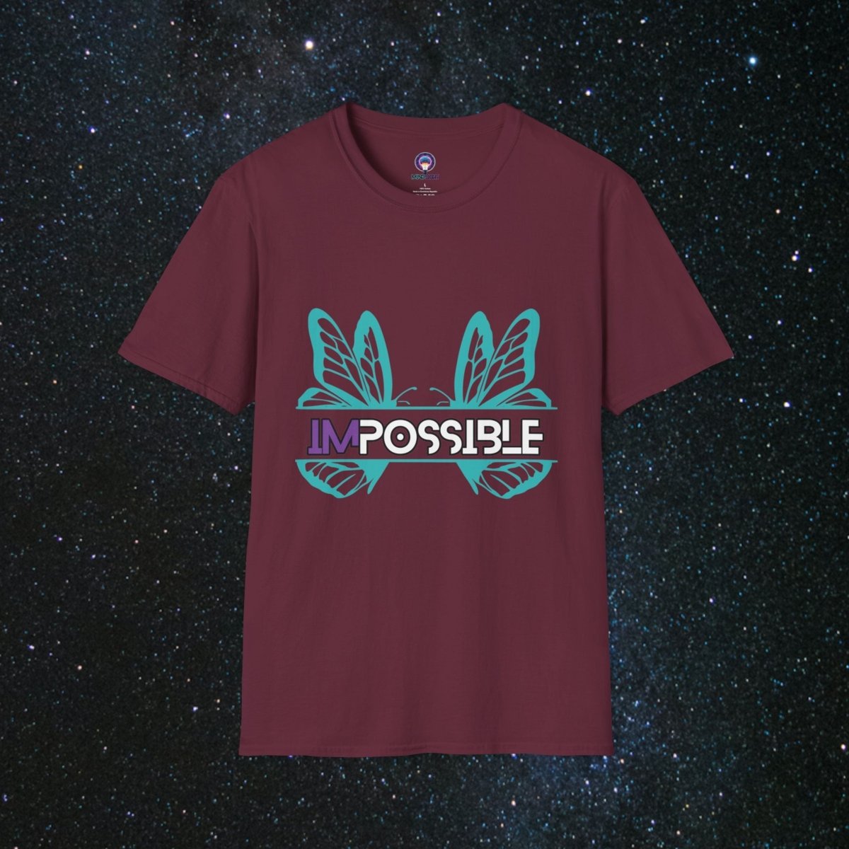 Im Possible Softstyle T - Shirt - MindLight Apparel - Im Possible Softstyle T - Shirt - Maroon - S -