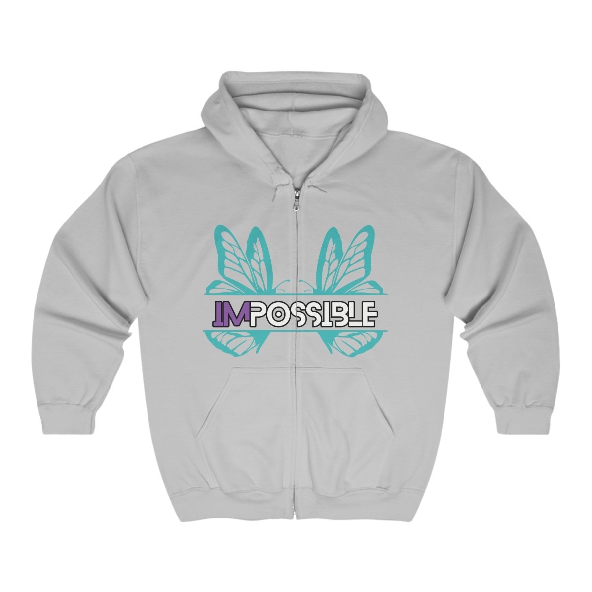I'm Possible Women's Hoodie - MindLight Apparel - I'm Possible Women's Hoodie - S - Sport Grey -