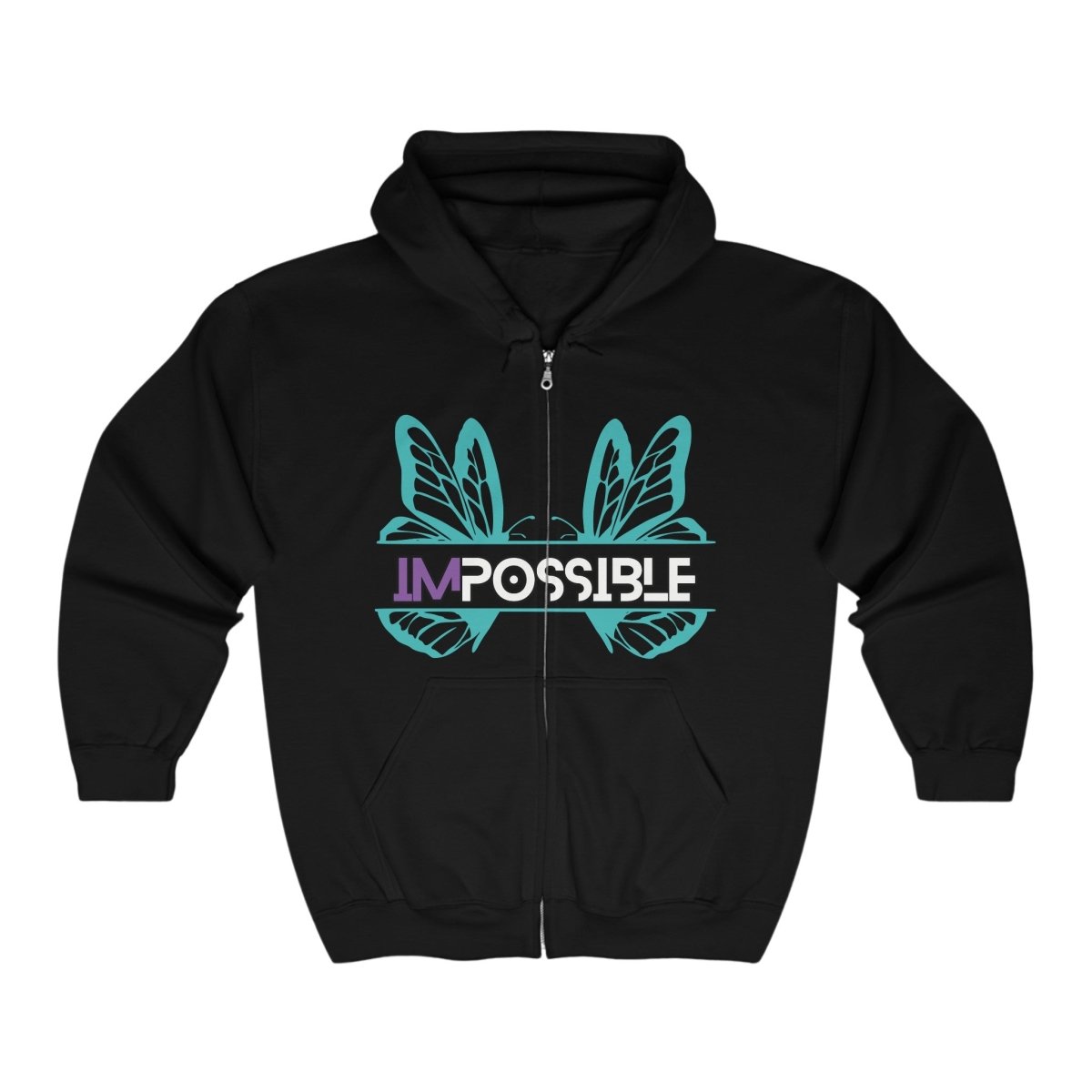 I'm Possible Women's Hoodie - MindLight Apparel - I'm Possible Women's Hoodie - S - Black -