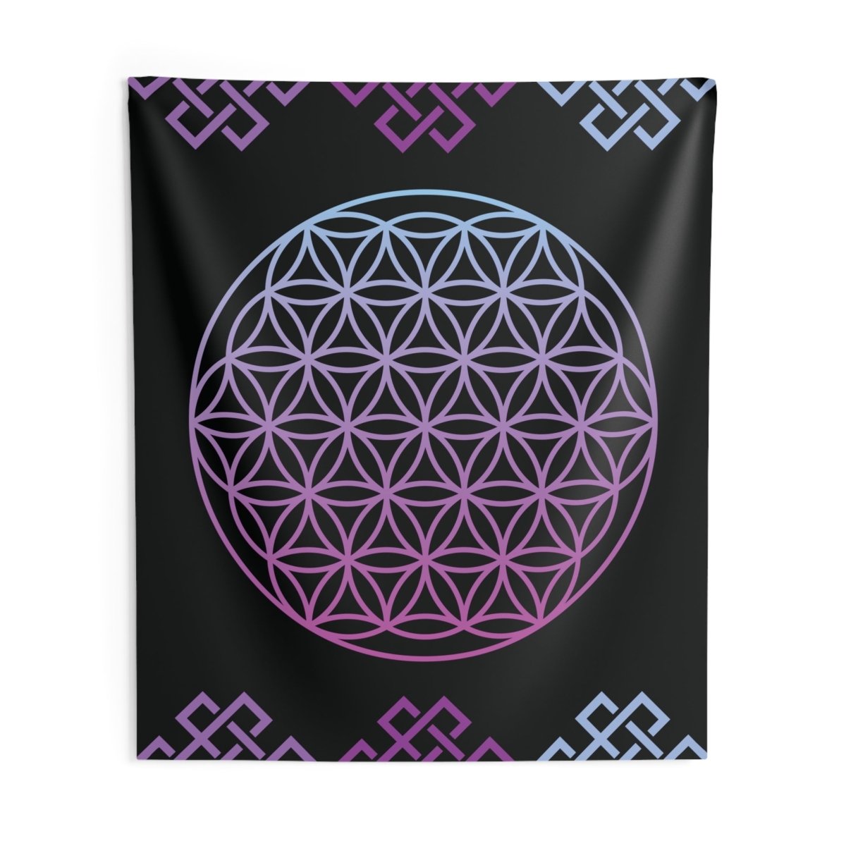 Intertwine Indoor Wall Tapestry - MindLight Apparel - Intertwine Indoor Wall Tapestry - 88" × 104" -
