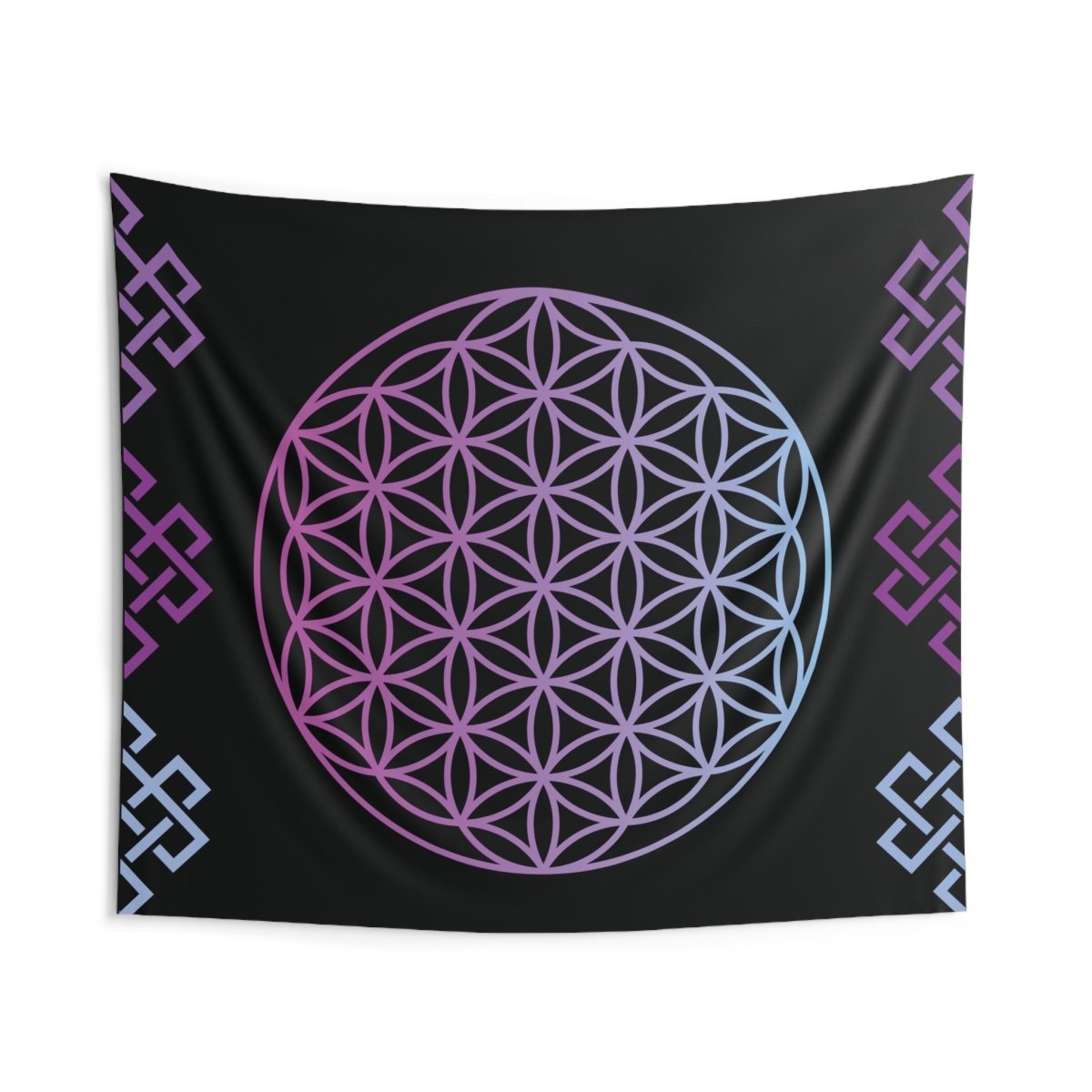 Intertwine Indoor Wall Tapestry - MindLight Apparel - Intertwine Indoor Wall Tapestry - 104" × 88" -
