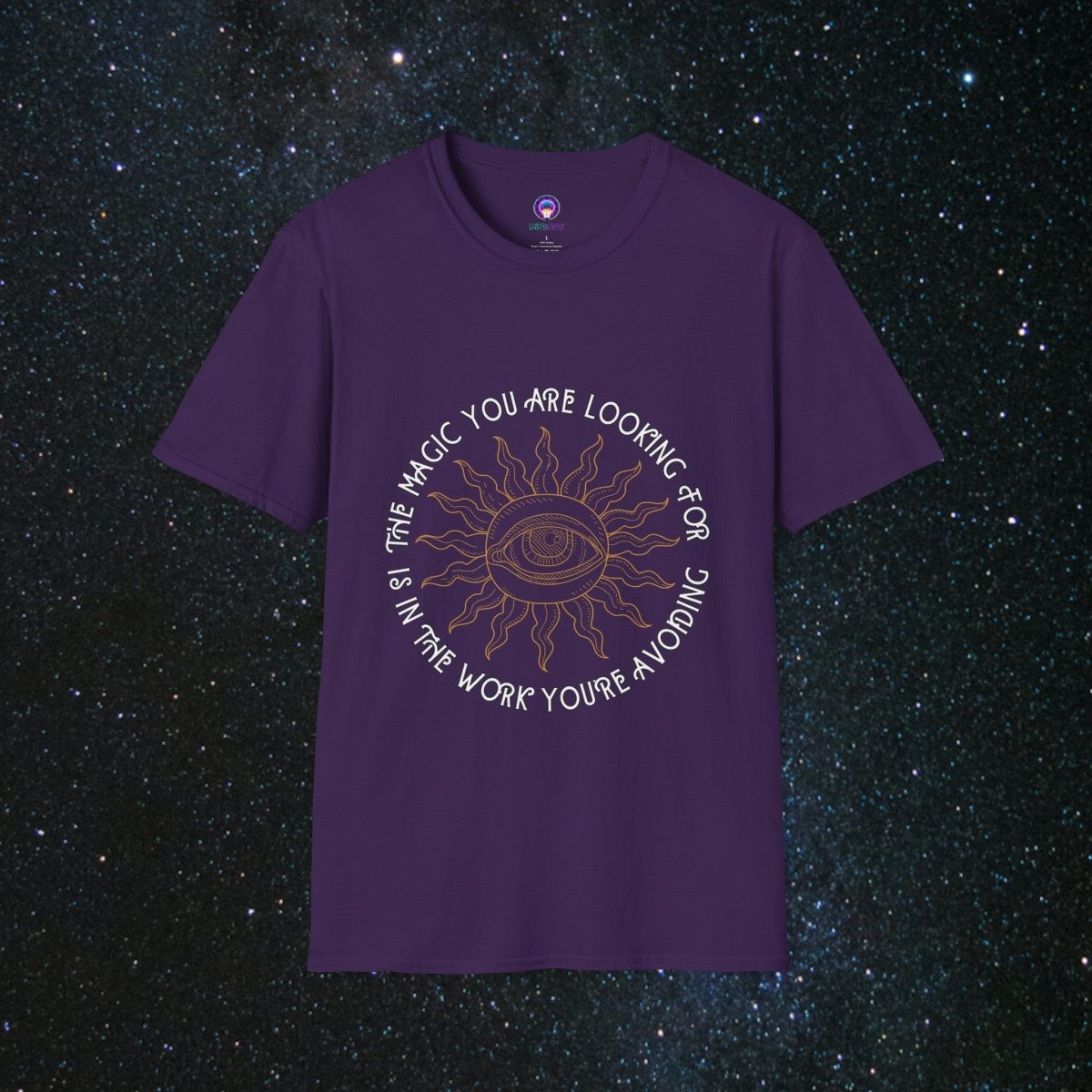 Laborum Unisex Softstyle Tee - MindLight Apparel - Laborum Unisex Softstyle Tee - Purple - S -