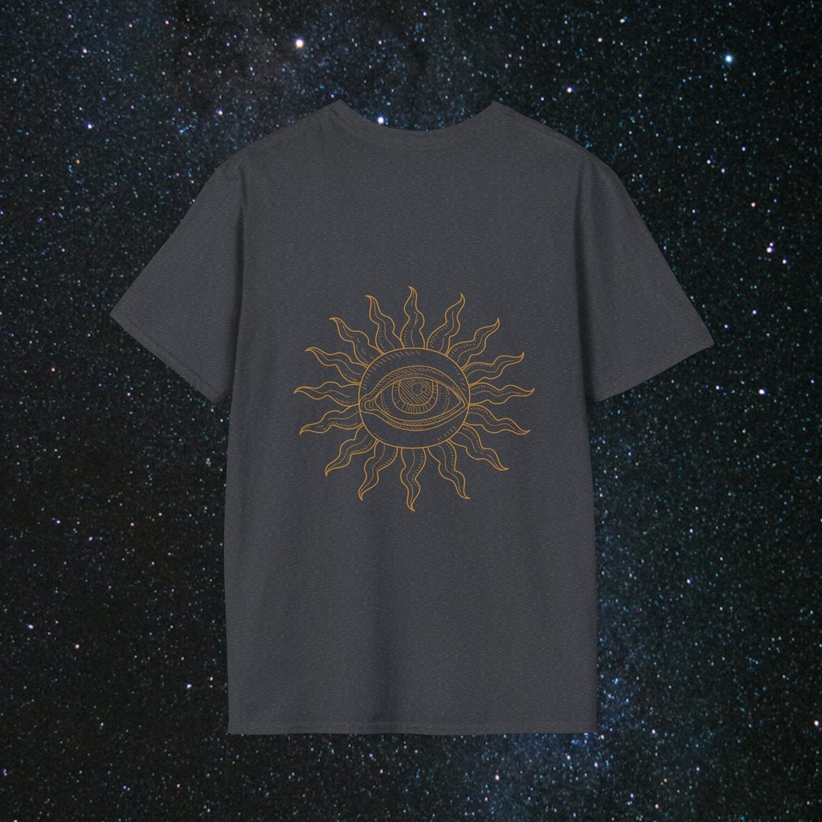 Laborum Unisex Softstyle Tee - MindLight Apparel - Laborum Unisex Softstyle Tee - Dark Heather Grey - S -