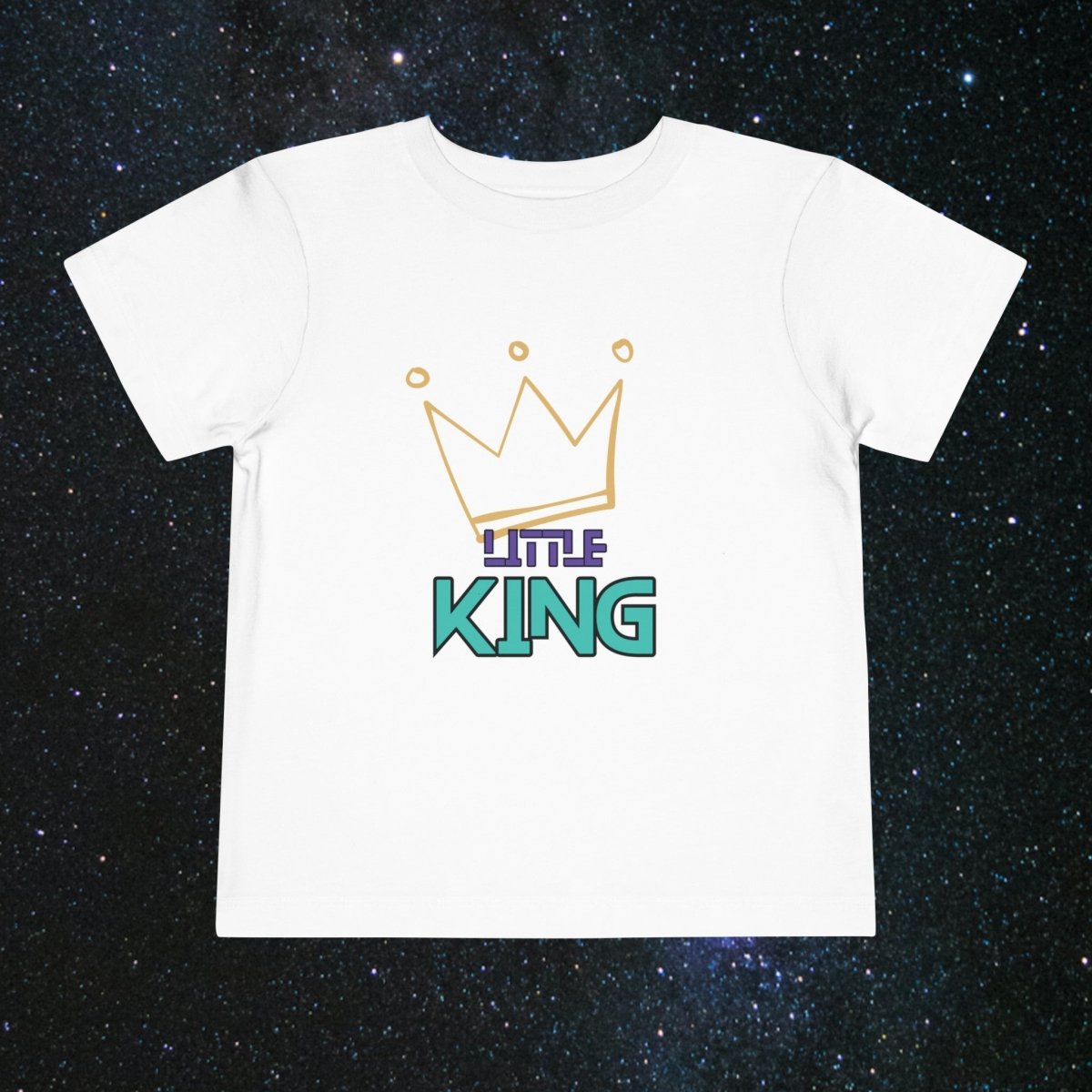 Little King Toddler Tee - MindLight Apparel - Little King Toddler Tee - White - 2T -