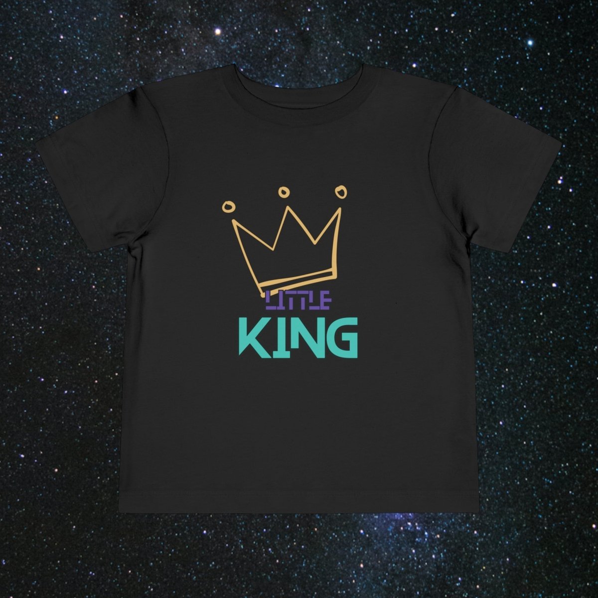 Little King Toddler Tee - MindLight Apparel - Little King Toddler Tee - Black - 2T -