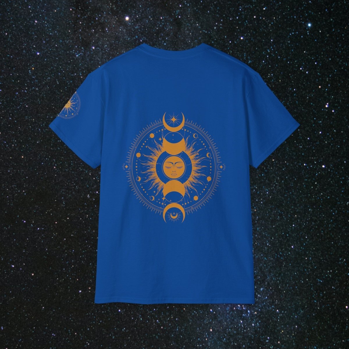 "Lovers Chase" Loose Fit Women's Tee - MindLight Apparel - "Lovers Chase" Loose Fit Women's Tee - Blue Dusk - S -