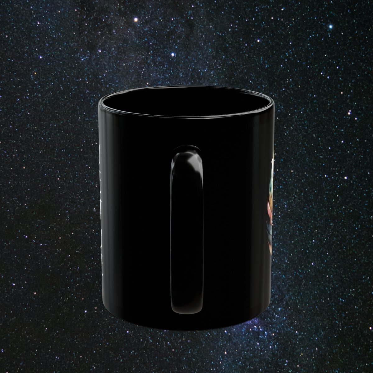 Manifestation Black Mug - MindLight Apparel - Manifestation Black Mug - 15oz - -