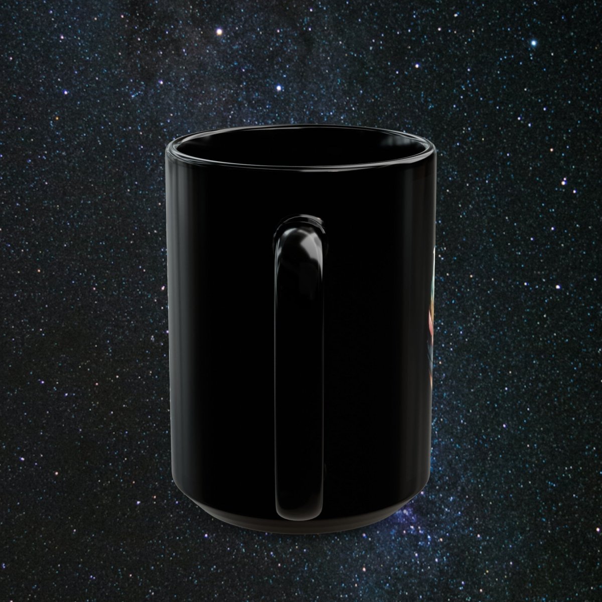 Manifestation Black Mug - MindLight Apparel - Manifestation Black Mug - 15oz - -