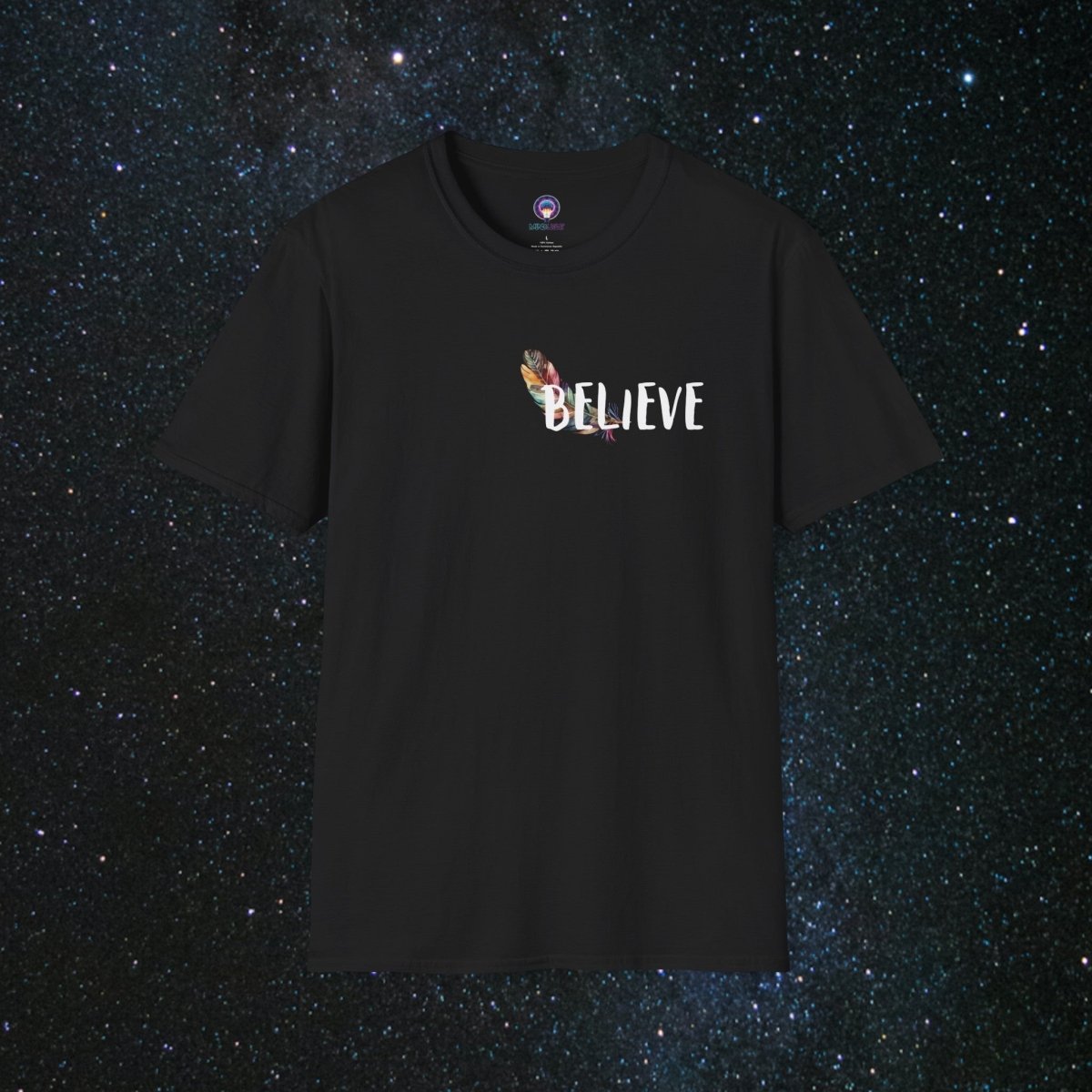 Manifestation - Minima Unisex Softstyle T-Shirt - MindLight Apparel - Manifestation - Minima Unisex Softstyle T-Shirt - Black - XS -