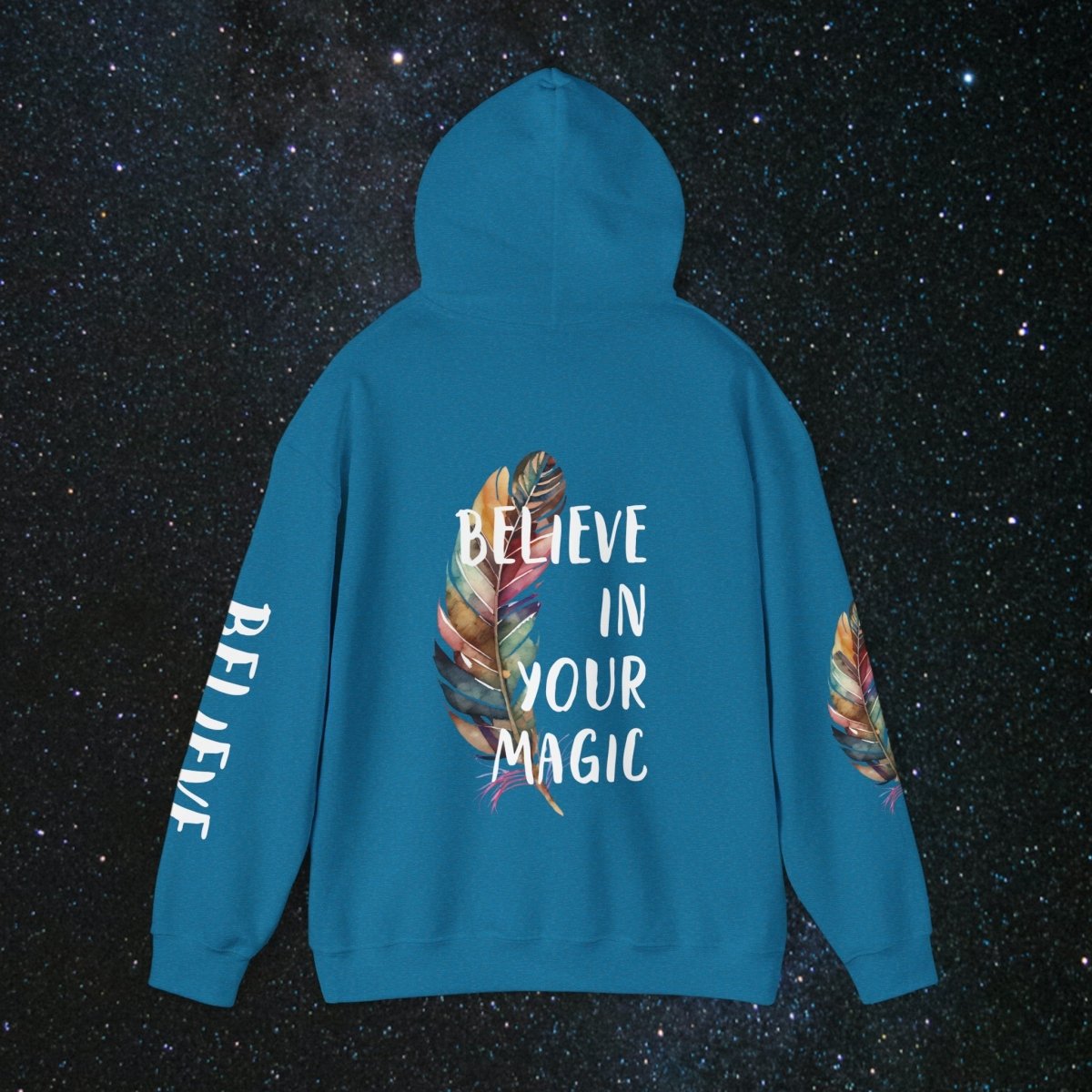 Manifestation - Unisex Pullover Hoodie - MindLight Apparel - Manifestation - Unisex Pullover Hoodie - Dark Chocolate - S -