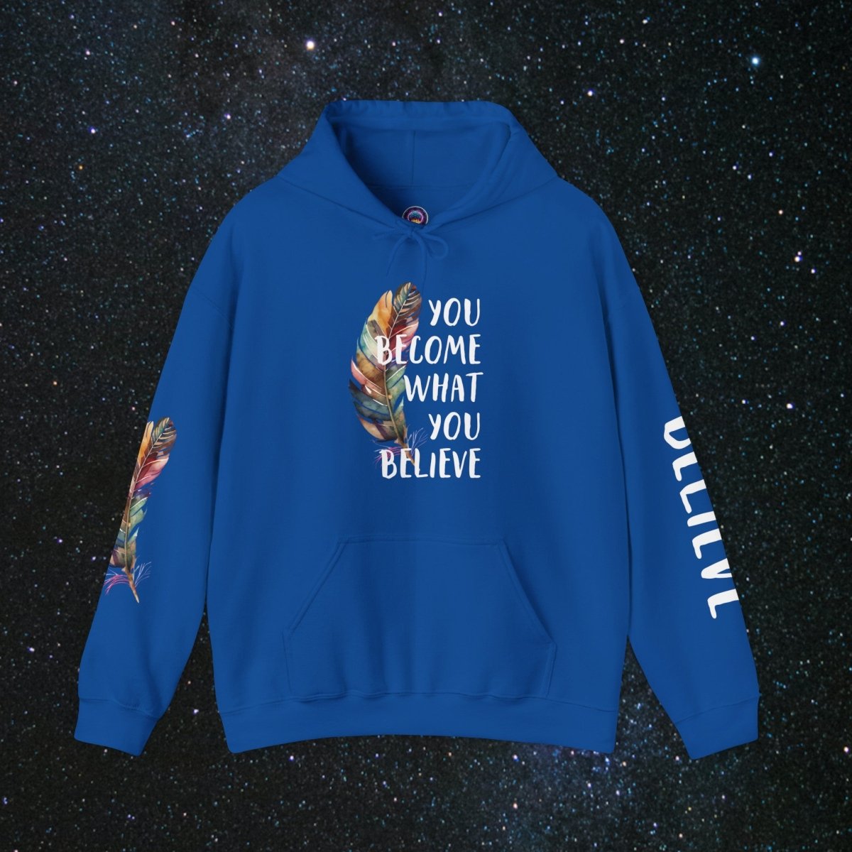 Manifestation - Unisex Pullover Hoodie - MindLight Apparel - Manifestation - Unisex Pullover Hoodie - Royal - S -