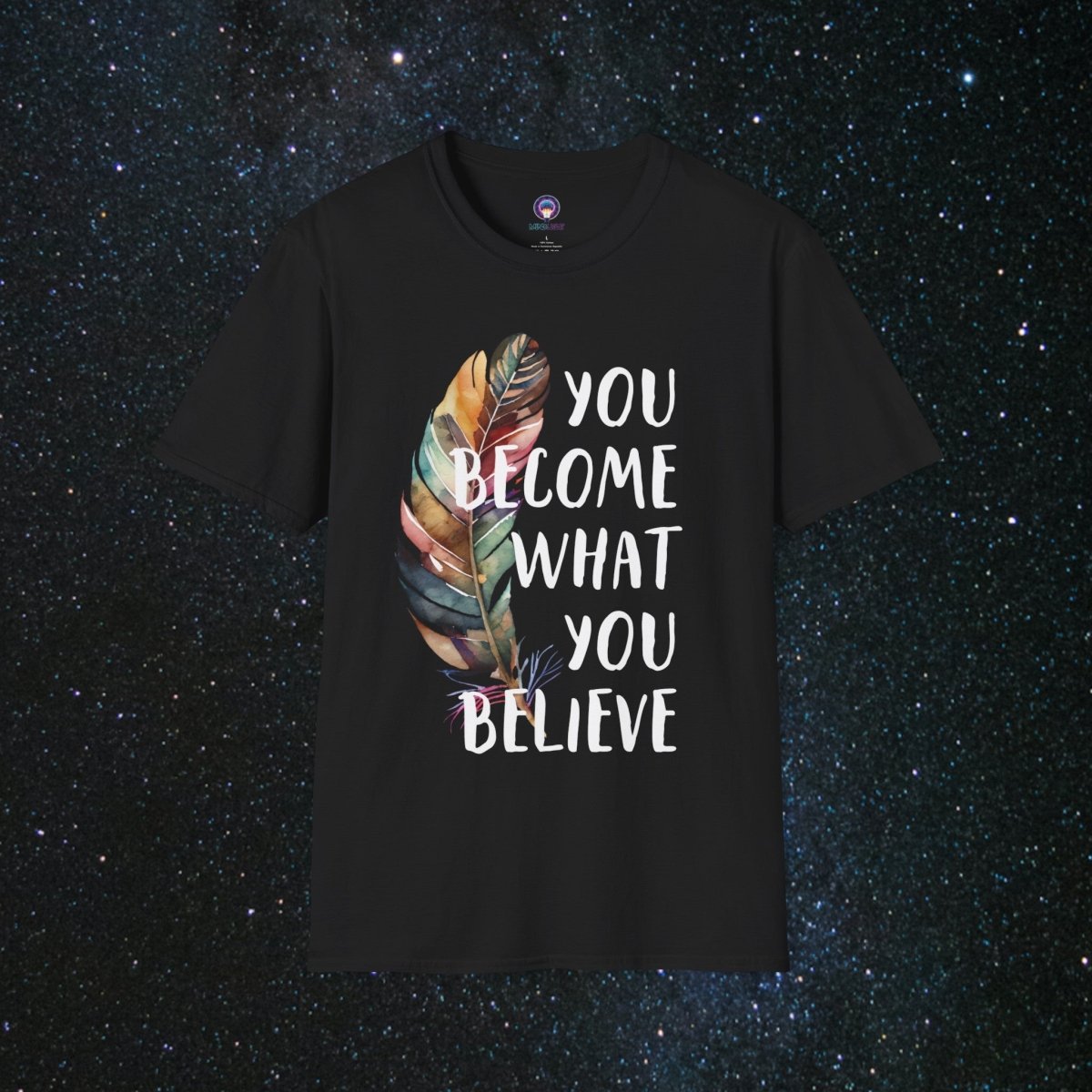 Manifestation Unisex Softstyle T-Shirt - MindLight Apparel - Manifestation Unisex Softstyle T-Shirt - Black - XS -