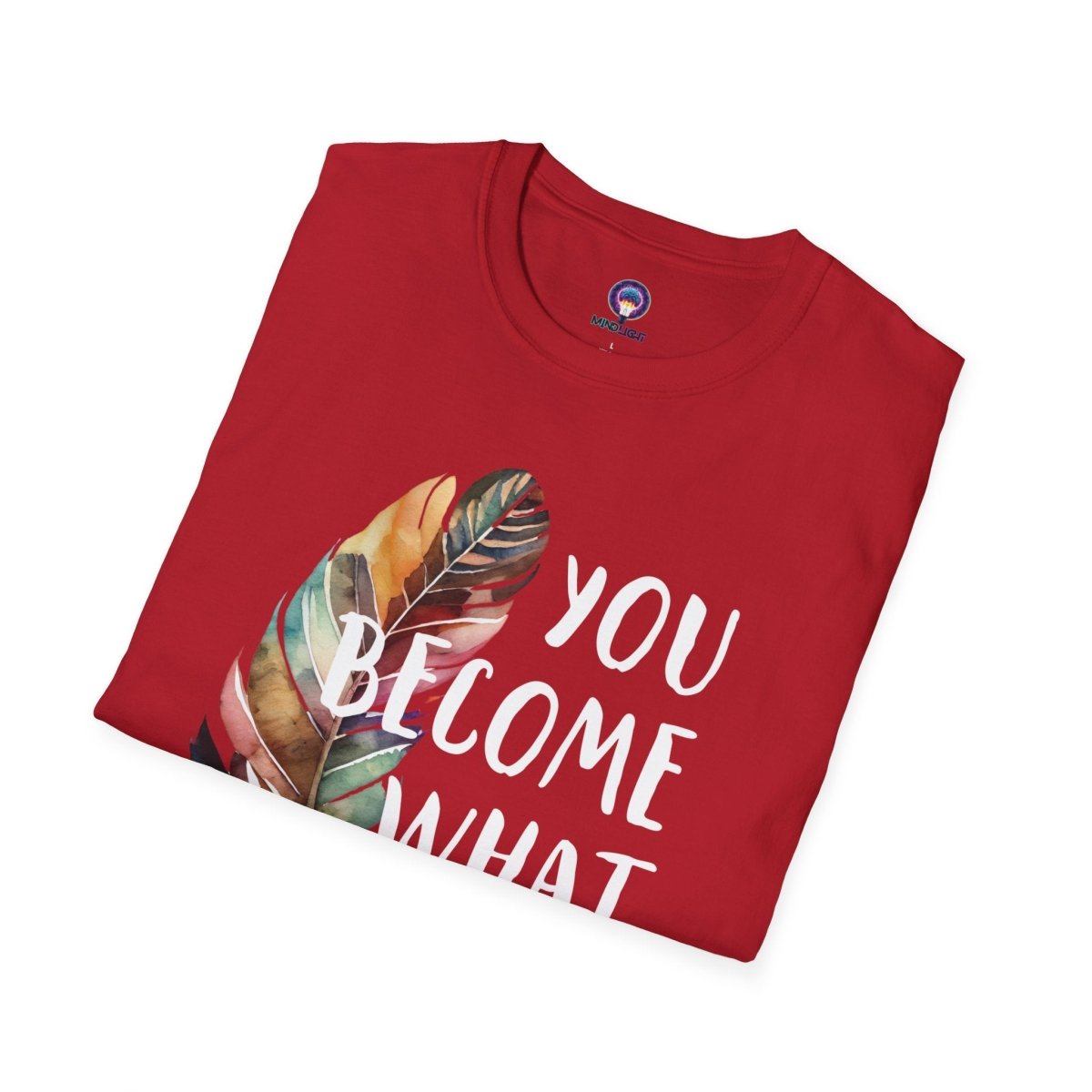 Manifestation Unisex Softstyle T-Shirt - MindLight Apparel - Manifestation Unisex Softstyle T-Shirt - Cherry Red - S -