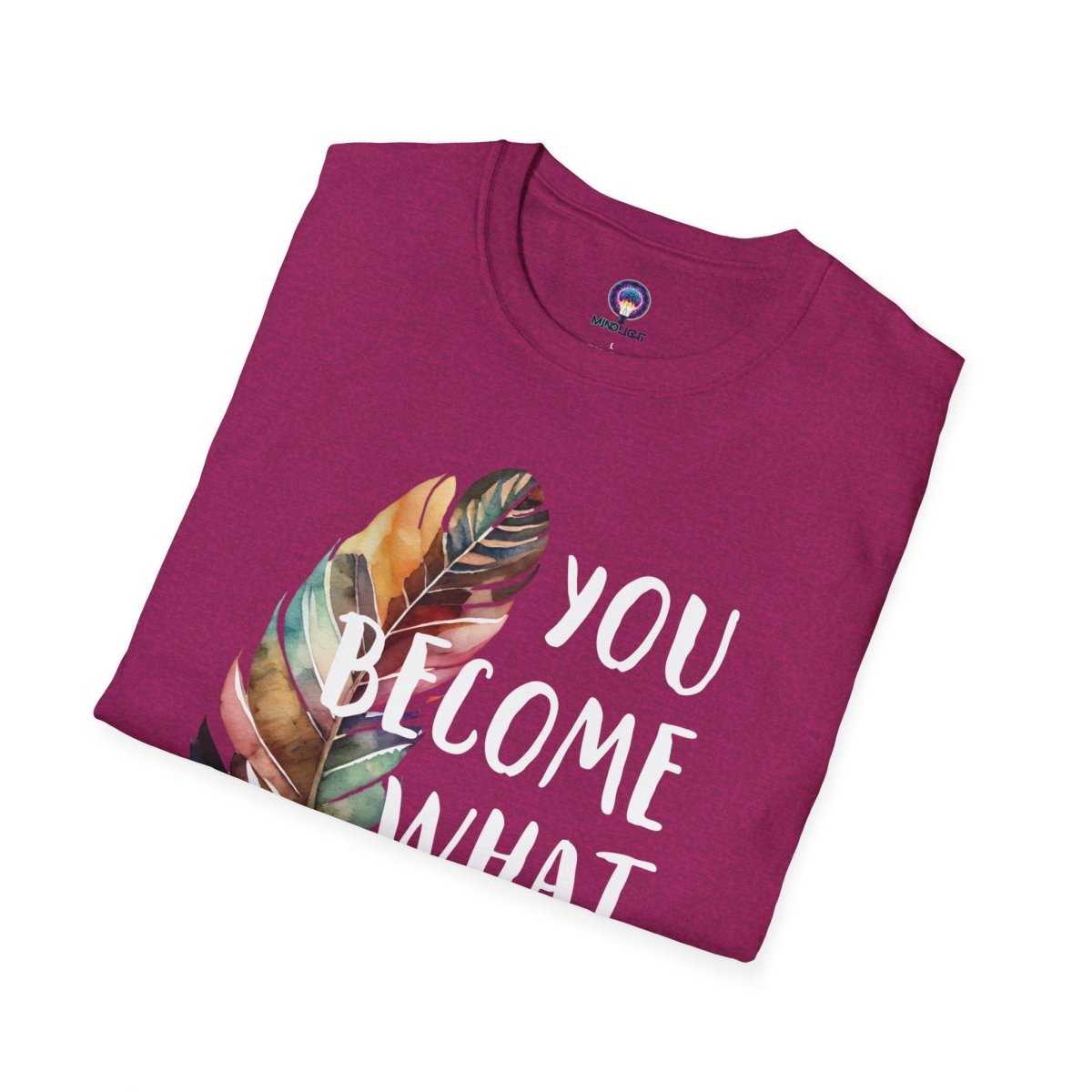 Manifestation Unisex Softstyle T-Shirt - MindLight Apparel - Manifestation Unisex Softstyle T-Shirt - Cherry Red - S -