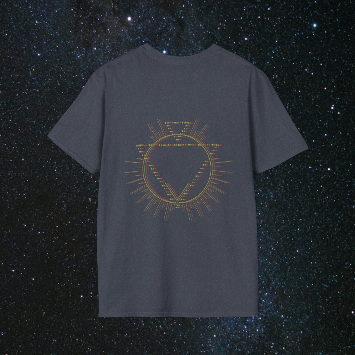 MindLight Alpha Infinite Unisex Softstyle T-Shirt - MindLight Apparel - MindLight Alpha Infinite Unisex Softstyle T-Shirt - Maroon - S -