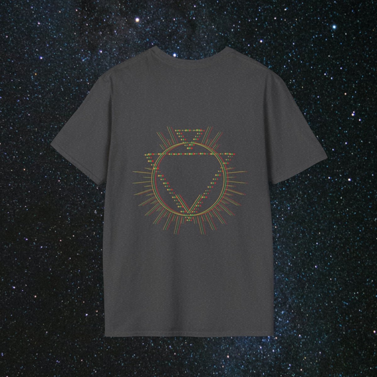 MindLight Alpha Infinite Unisex Softstyle T-Shirt - MindLight Apparel - MindLight Alpha Infinite Unisex Softstyle T-Shirt - Maroon - S -