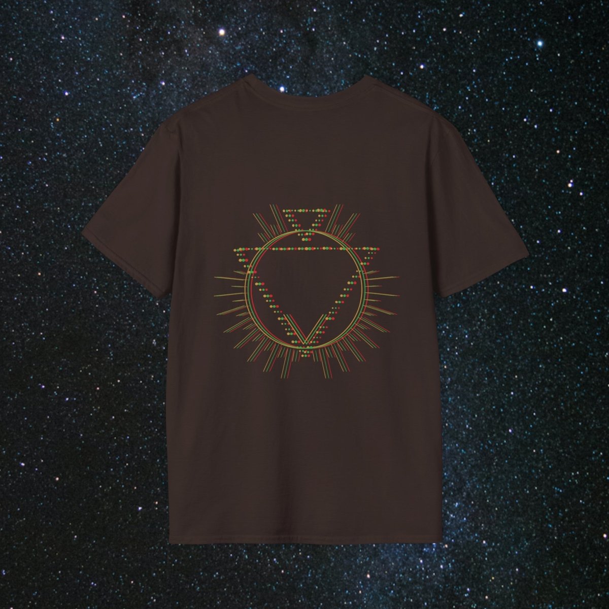 MindLight Alpha Infinite Unisex Softstyle T-Shirt - MindLight Apparel - MindLight Alpha Infinite Unisex Softstyle T-Shirt - Maroon - S -