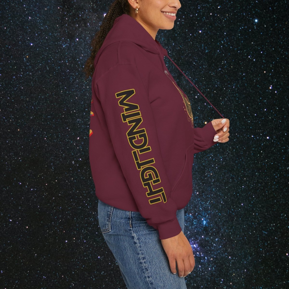 MindLight Ancestral Echoes Unisex Heavy Blend™ Hoodie - MindLight Apparel - MindLight Ancestral Echoes Unisex Heavy Blend™ Hoodie - Forest Green - S -