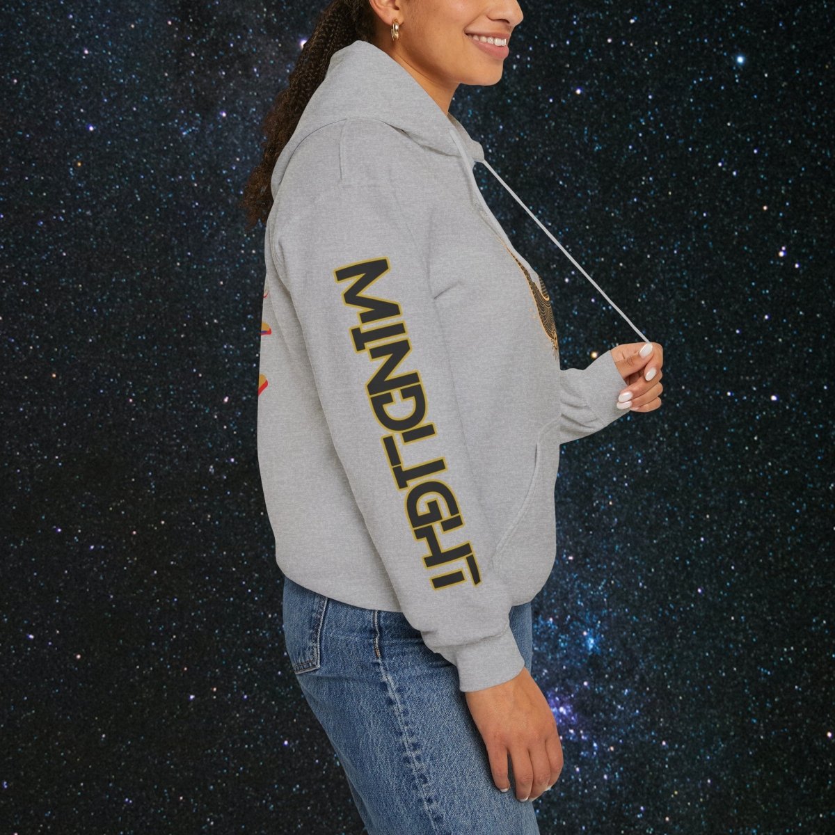 MindLight Ancestral Echoes Unisex Heavy Blend™ Hoodie - MindLight Apparel - MindLight Ancestral Echoes Unisex Heavy Blend™ Hoodie - Forest Green - S -