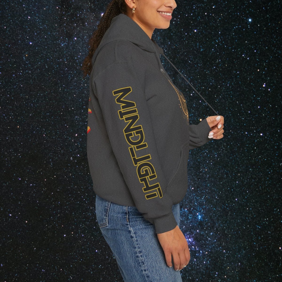 MindLight Ancestral Echoes Unisex Heavy Blend™ Hoodie - MindLight Apparel - MindLight Ancestral Echoes Unisex Heavy Blend™ Hoodie - Forest Green - S -