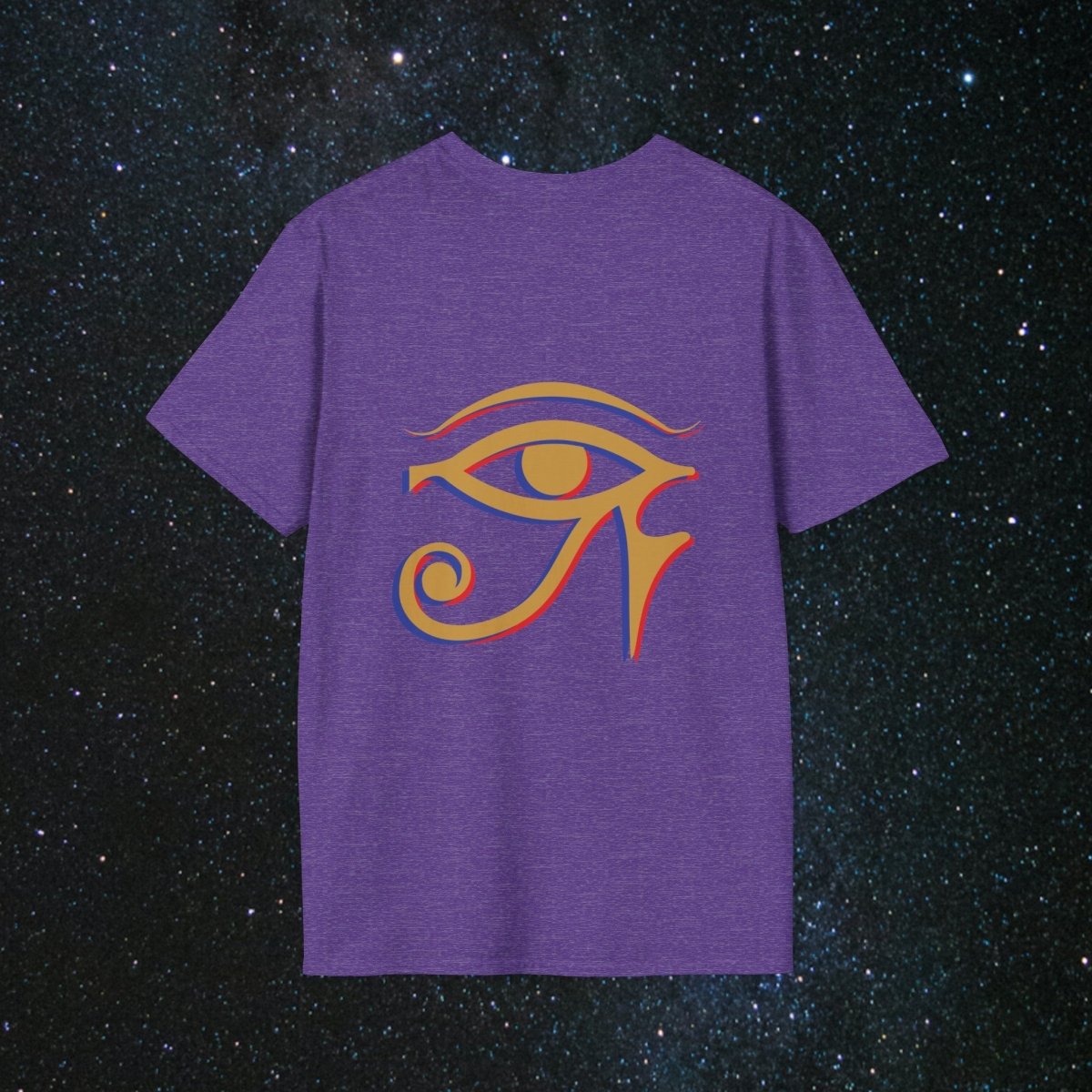 MindLight Ancestral Echoes Unisex Softstyle T-Shirt - MindLight Apparel - MindLight Ancestral Echoes Unisex Softstyle T-Shirt - Metro Blue - M -
