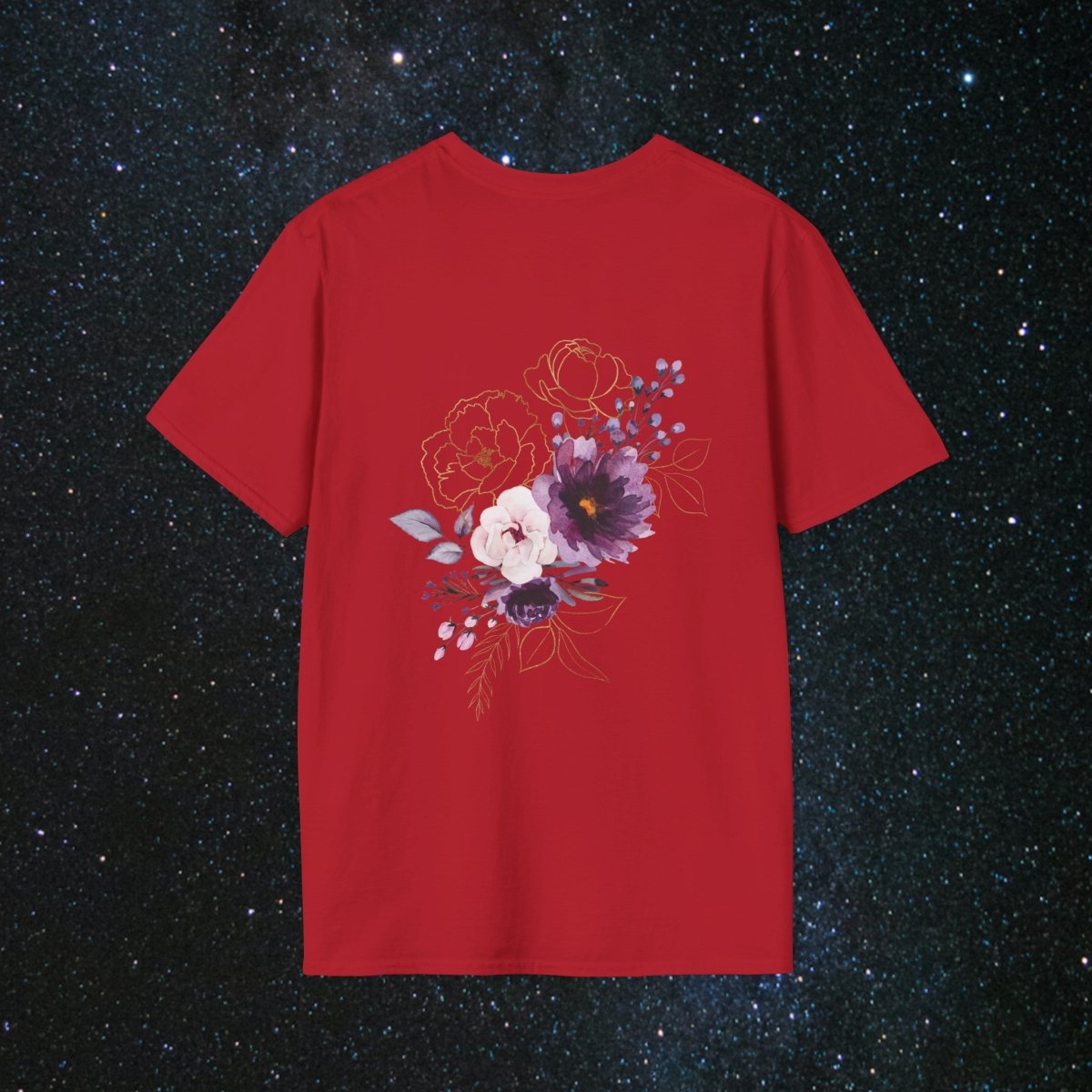 MindLight Apparel Mindful Softstyle T-Shirt - MindLight Apparel - MindLight Apparel Mindful Softstyle T-Shirt - Cherry Red - S -