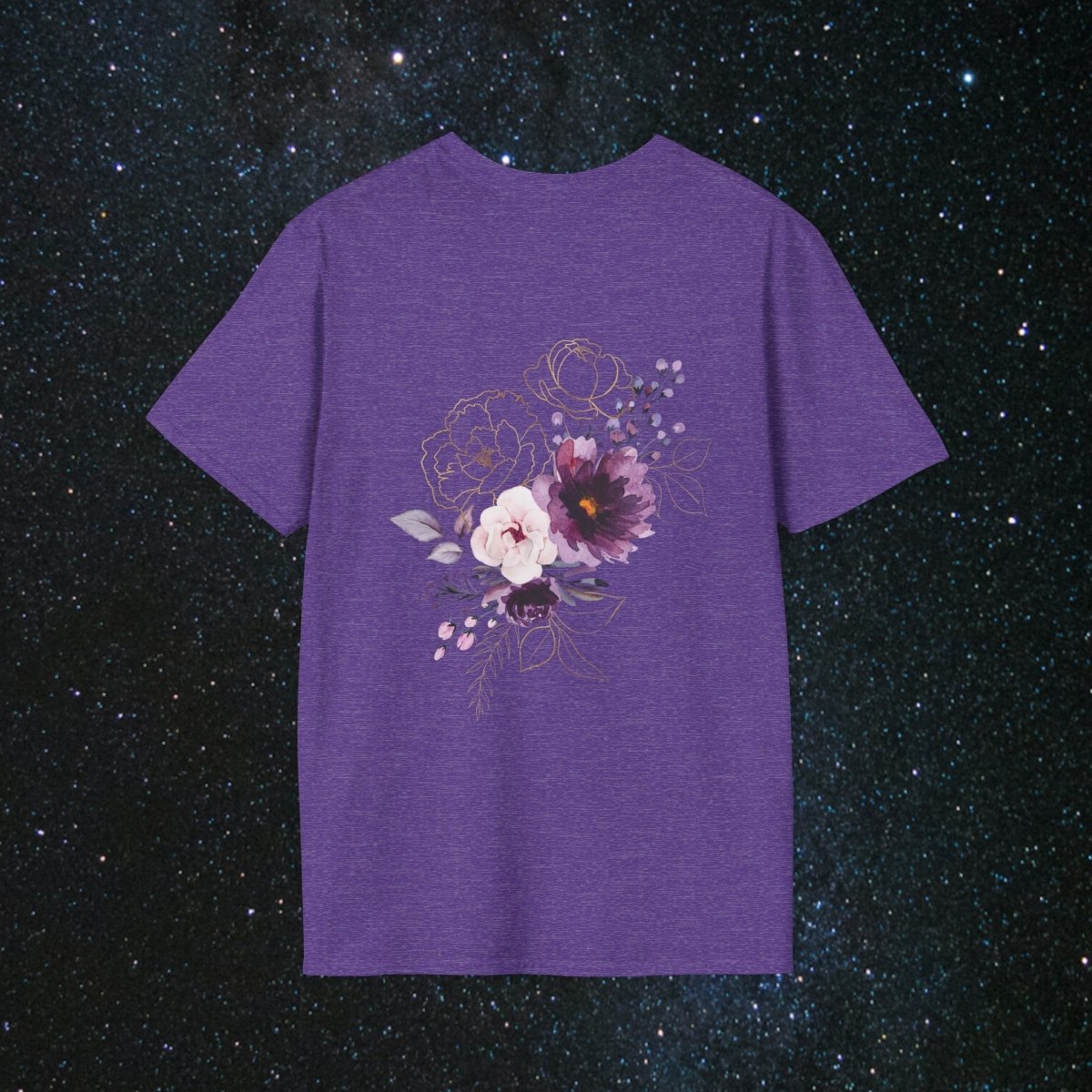 MindLight Apparel Mindful Softstyle T-Shirt - MindLight Apparel - MindLight Apparel Mindful Softstyle T-Shirt - Cherry Red - S -