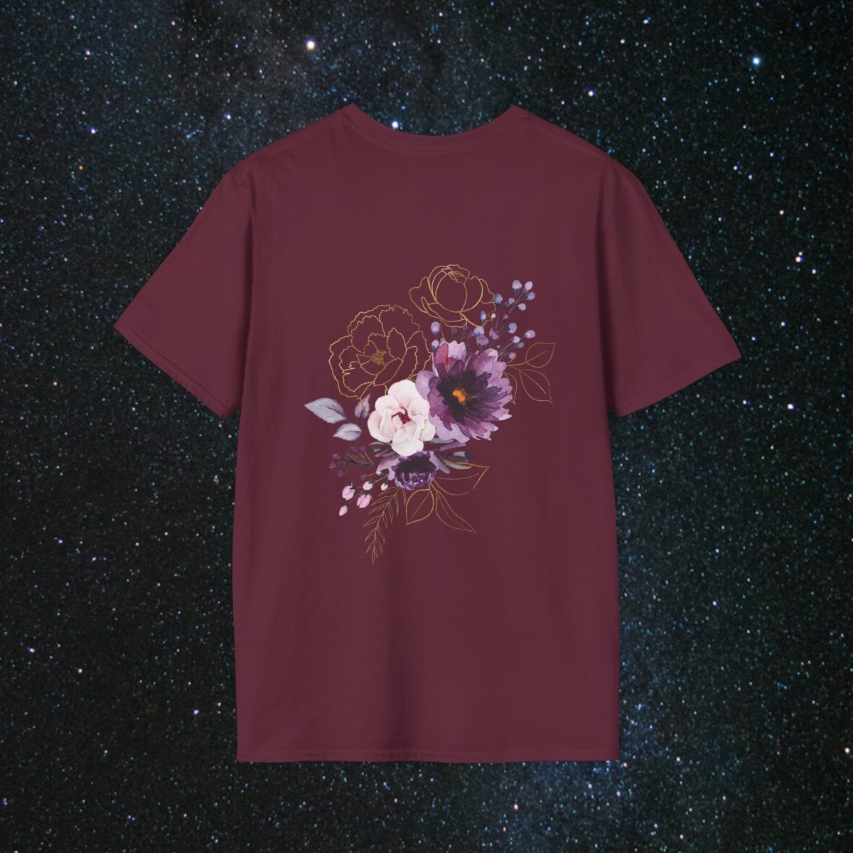 MindLight Apparel Mindful Softstyle T-Shirt - MindLight Apparel - MindLight Apparel Mindful Softstyle T-Shirt - Cherry Red - S -