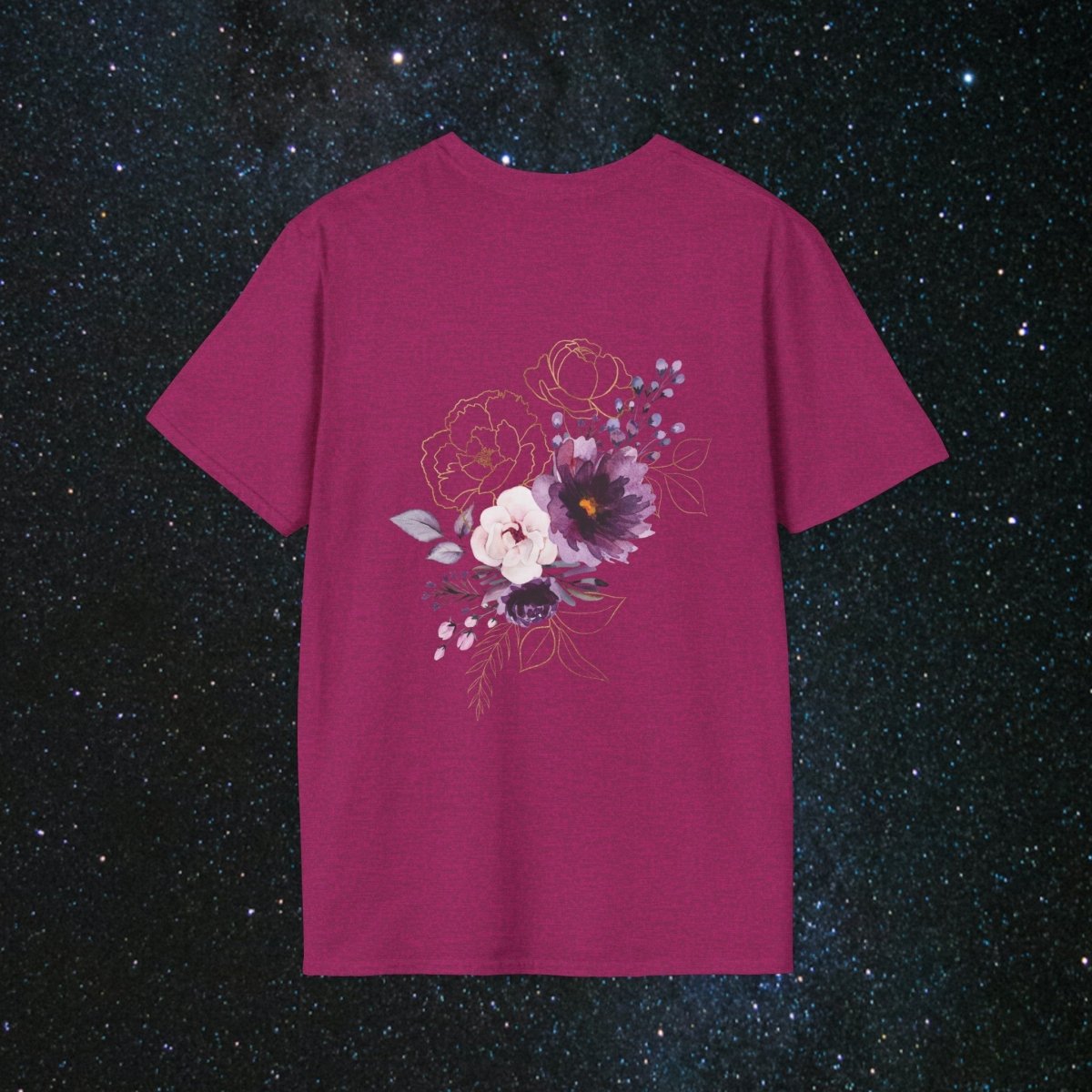 MindLight Apparel Mindful Softstyle T-Shirt - MindLight Apparel - MindLight Apparel Mindful Softstyle T-Shirt - Cherry Red - S -