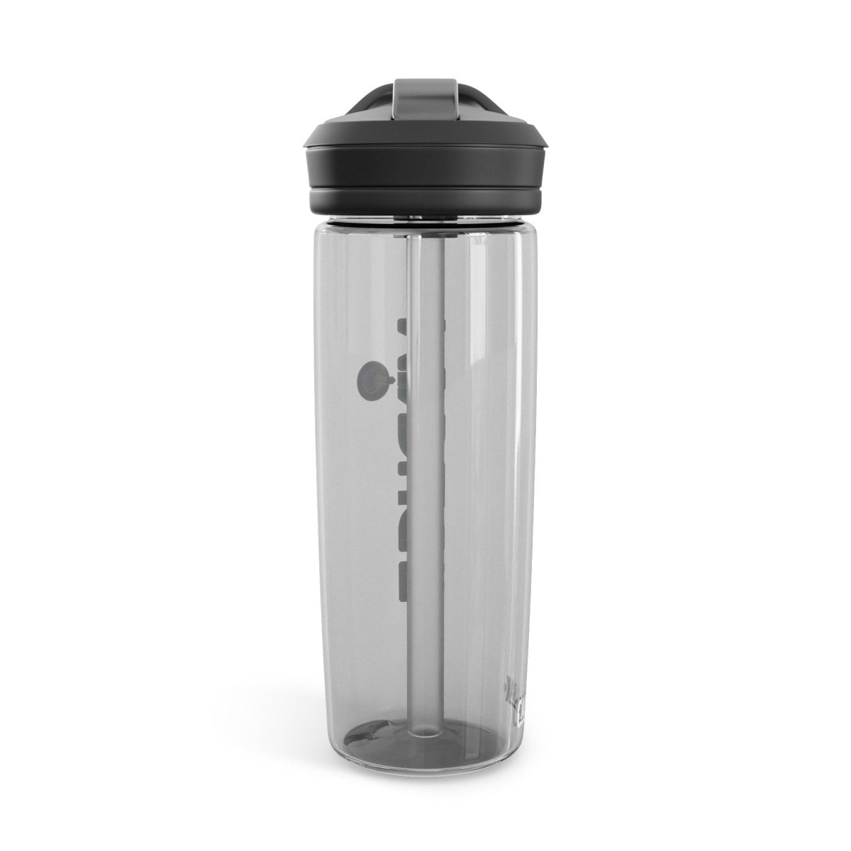 MindLight Aqua Water Bottle, 20oz\25oz - MindLight Apparel - MindLight Aqua Water Bottle, 20oz\25oz - 20oz - Charcoal -