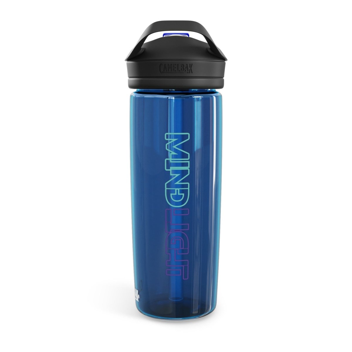 MindLight AquaZen Water Bottle, 20oz\25oz - MindLight Apparel - MindLight AquaZen Water Bottle, 20oz\25oz - 20oz - Charcoal -