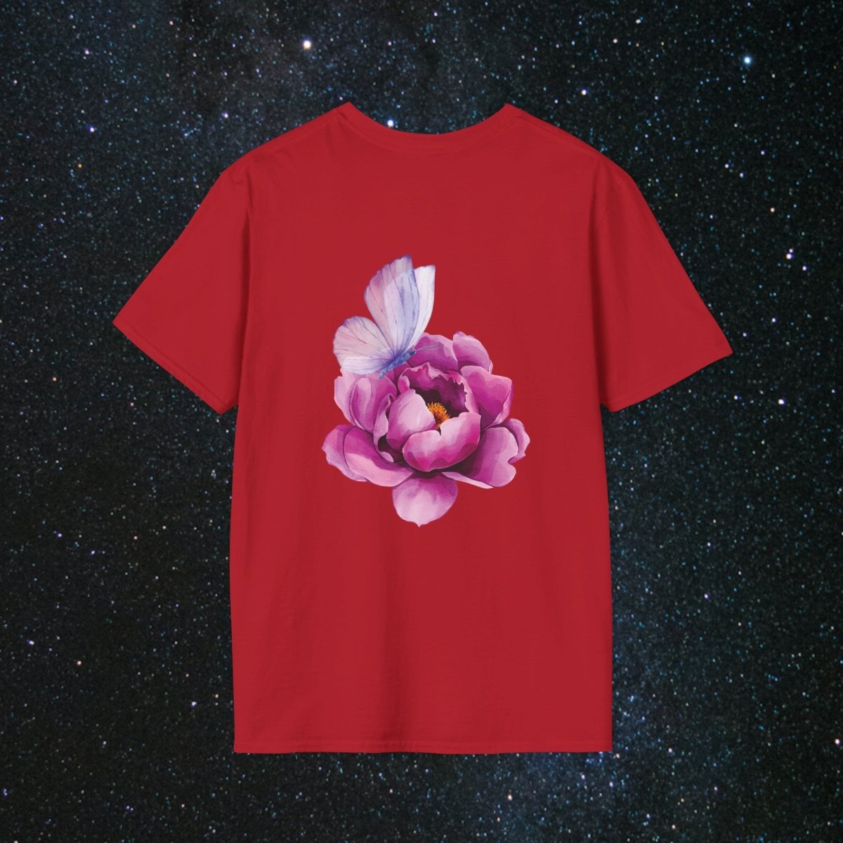 MindLight Curse Breaker Softstyle T-Shirt - MindLight Apparel - MindLight Curse Breaker Softstyle T-Shirt - Cherry Red - S -