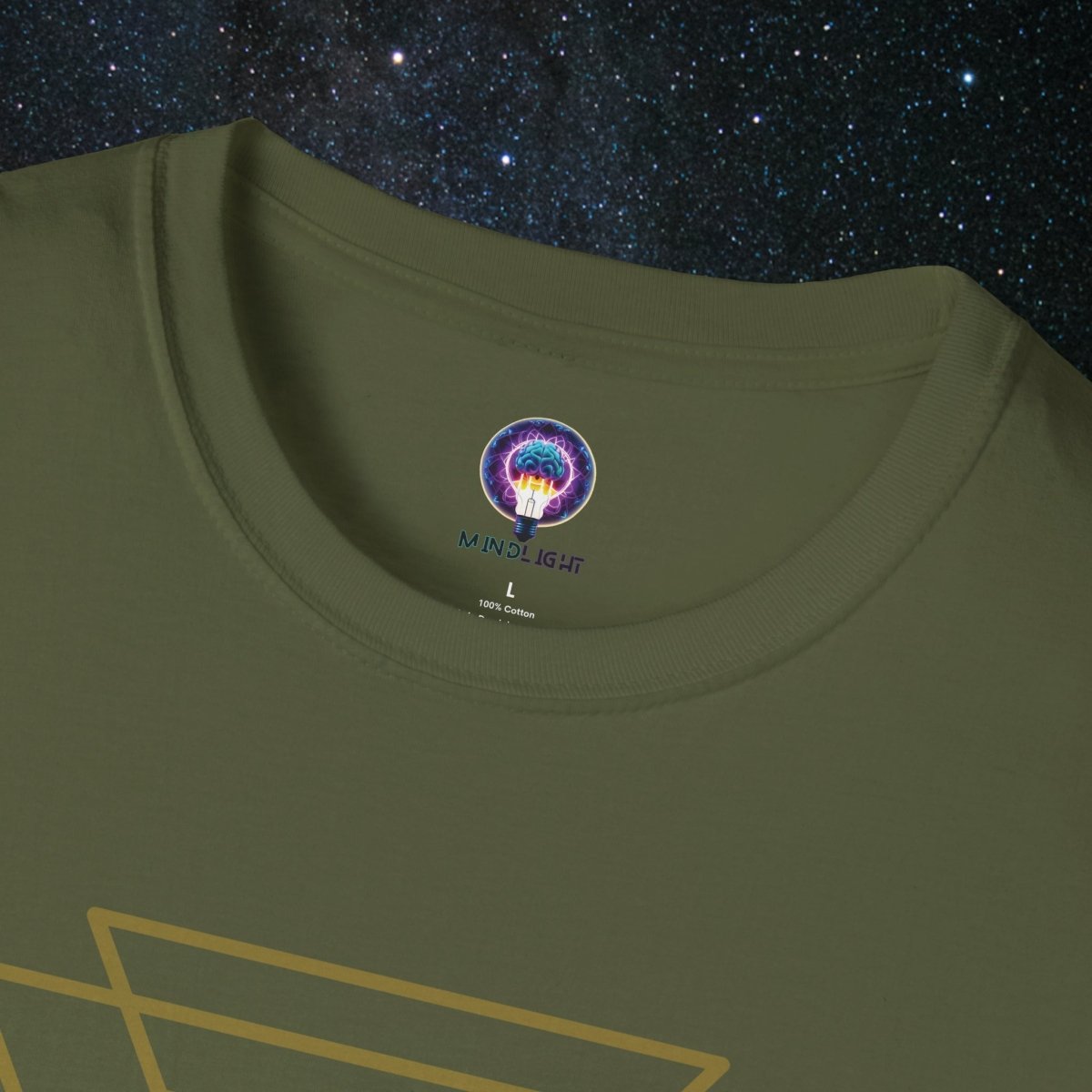 MindLight Epoch's End Unisex Softstyle T-Shirt - MindLight Apparel - MindLight Epoch's End Unisex Softstyle T-Shirt - Cherry Red - S -