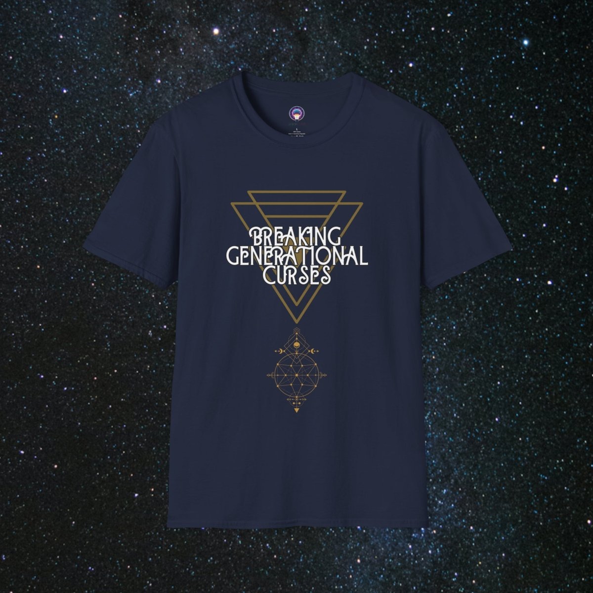 MindLight Epoch's End Unisex Softstyle T-Shirt - MindLight Apparel - MindLight Epoch's End Unisex Softstyle T-Shirt - Navy - XS -