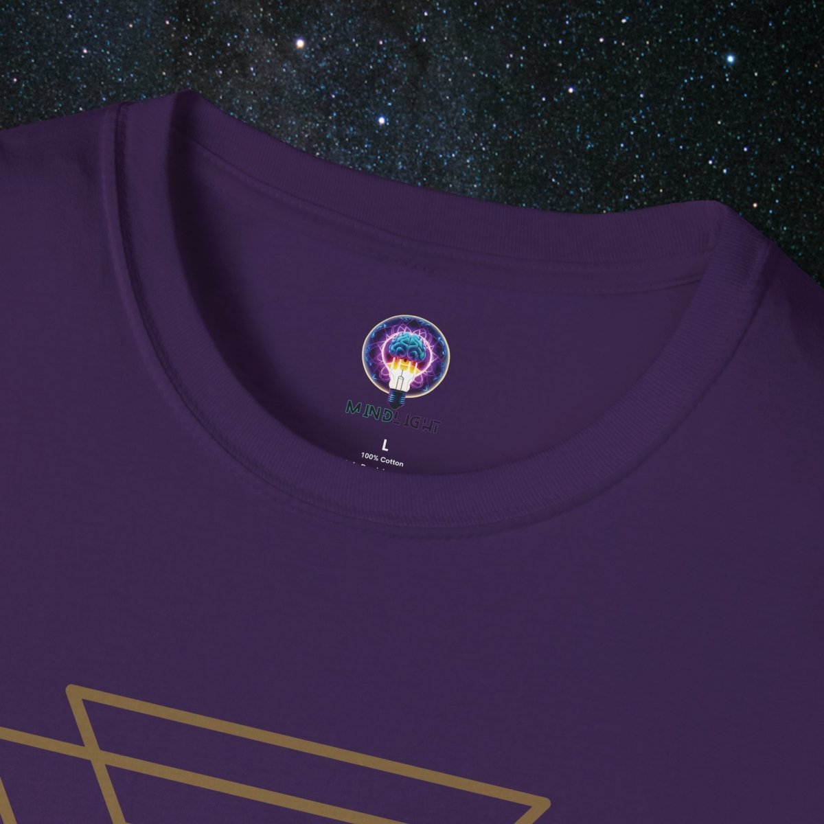 MindLight Epoch's End Unisex Softstyle T-Shirt - MindLight Apparel - MindLight Epoch's End Unisex Softstyle T-Shirt - Cherry Red - S -
