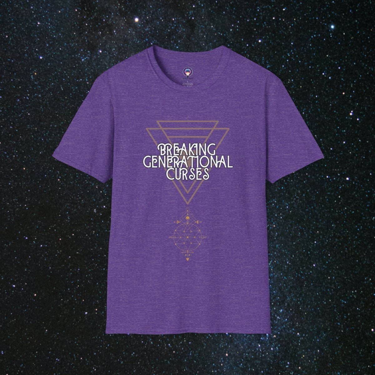 MindLight Epoch's End Unisex Softstyle T-Shirt - MindLight Apparel - MindLight Epoch's End Unisex Softstyle T-Shirt - Heather Purple - S -