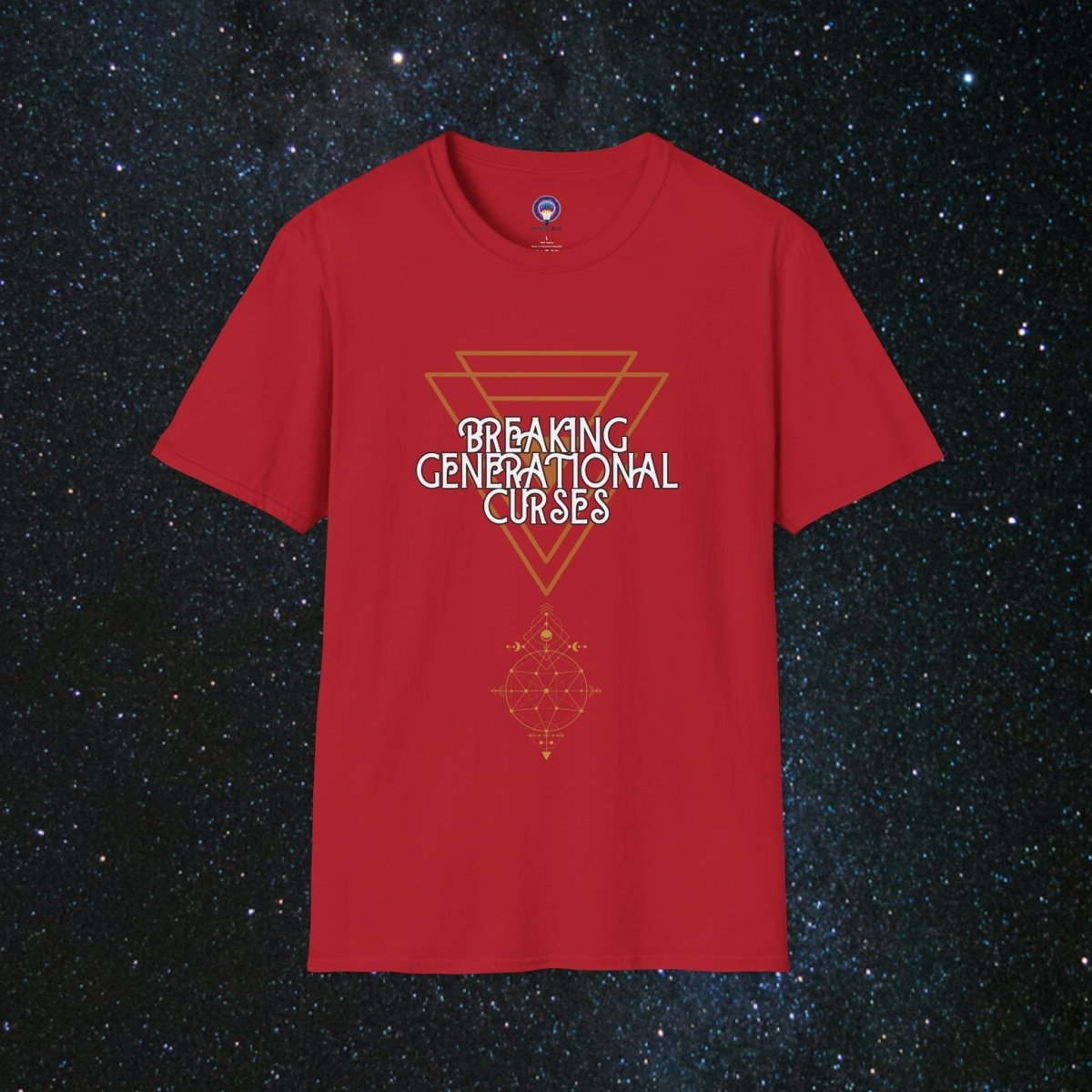 MindLight Epoch's End Unisex Softstyle T-Shirt - MindLight Apparel - MindLight Epoch's End Unisex Softstyle T-Shirt - Cherry Red - S -