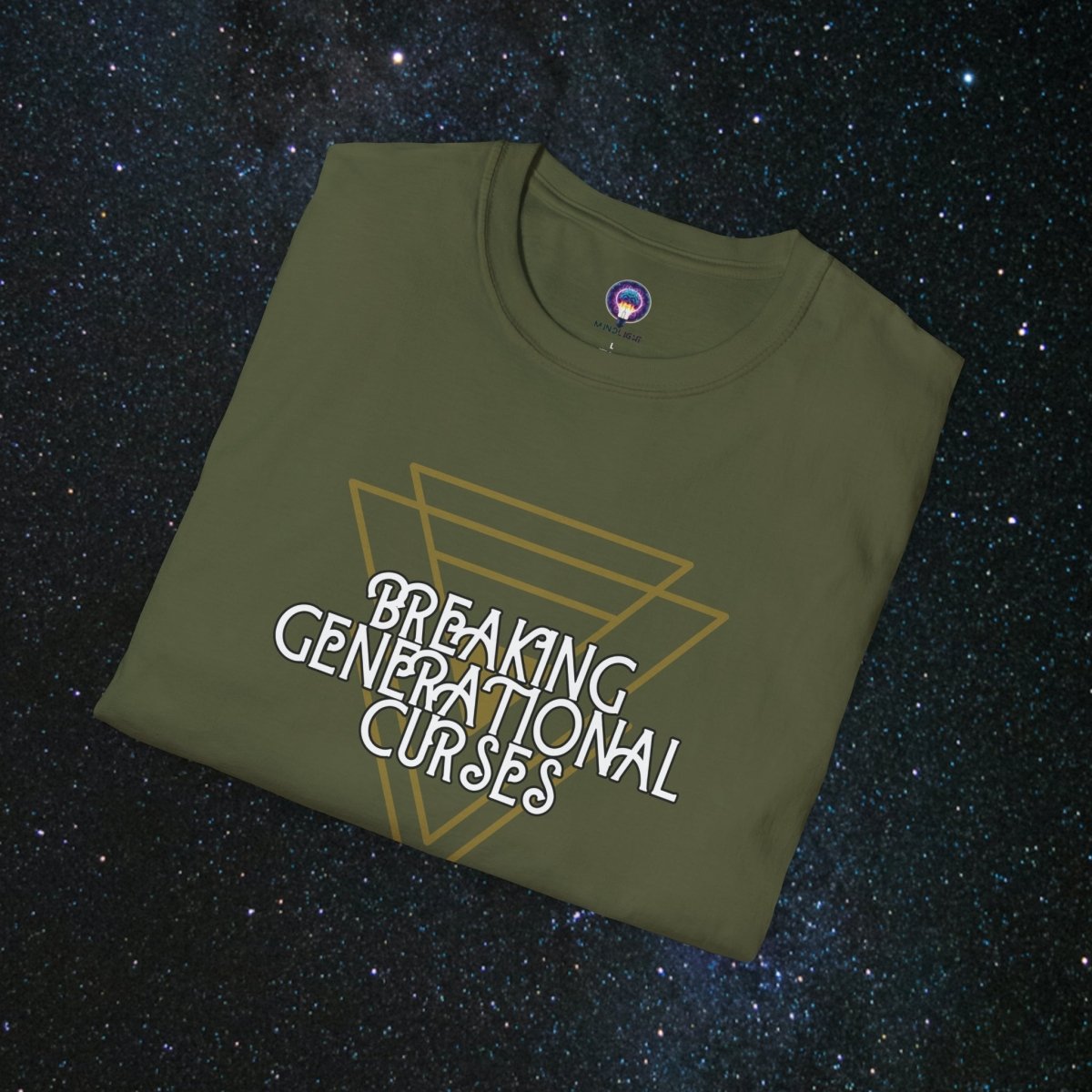 MindLight Epoch's End Unisex Softstyle T-Shirt - MindLight Apparel - MindLight Epoch's End Unisex Softstyle T-Shirt - Cherry Red - S -