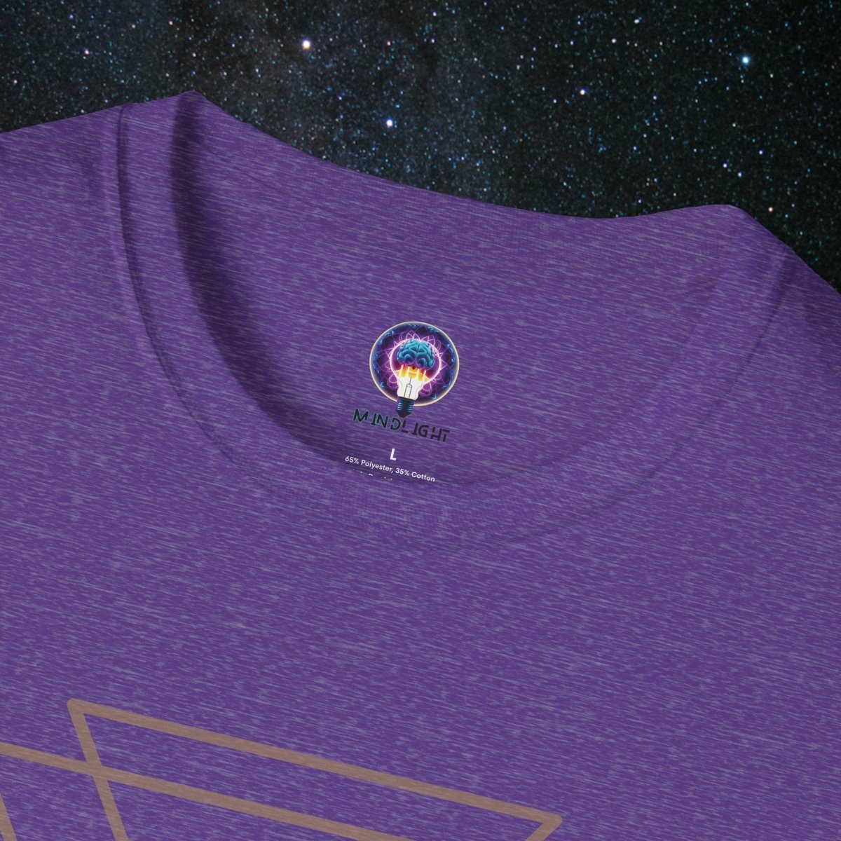 MindLight Epoch's End Unisex Softstyle T-Shirt - MindLight Apparel - MindLight Epoch's End Unisex Softstyle T-Shirt - Cherry Red - S -